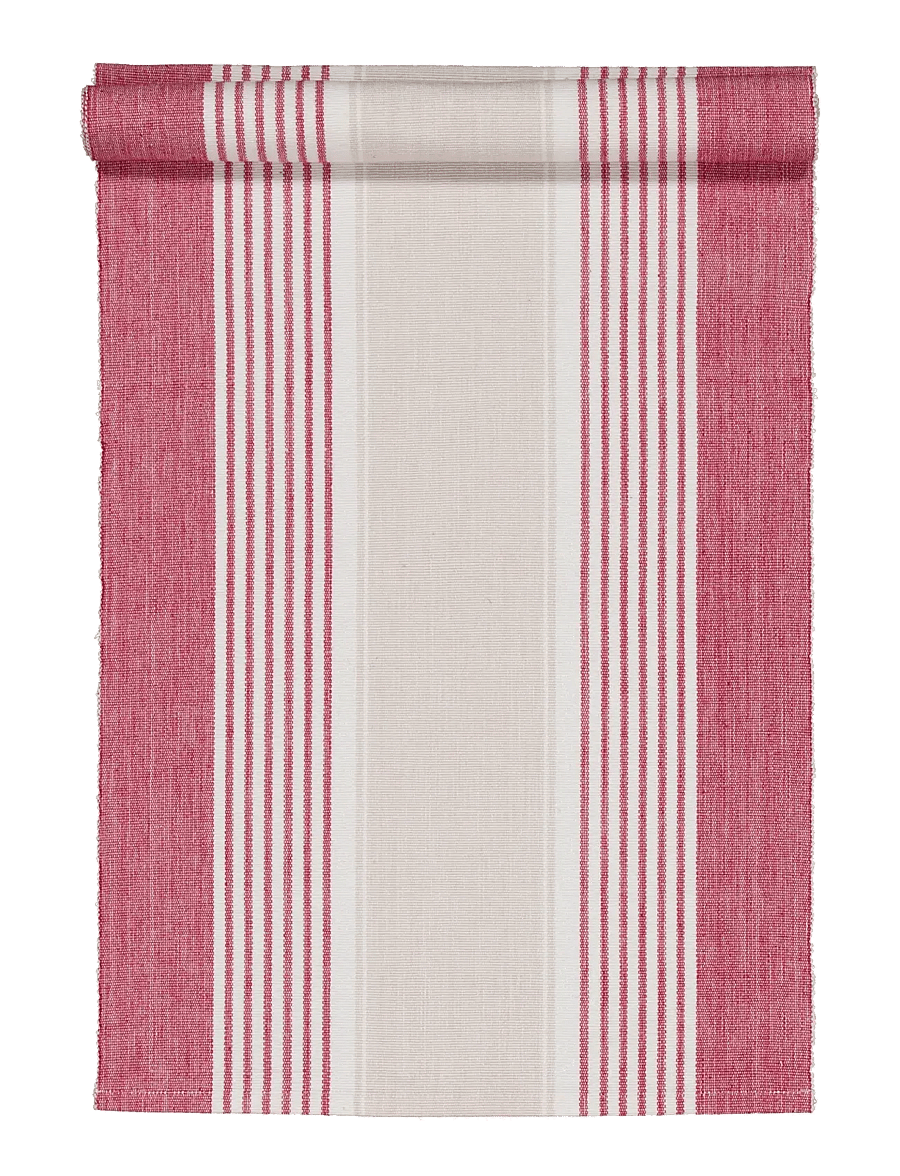 Noble House - RUNNER X-MAS STRIPE - weihnachtstextilien - red - 1