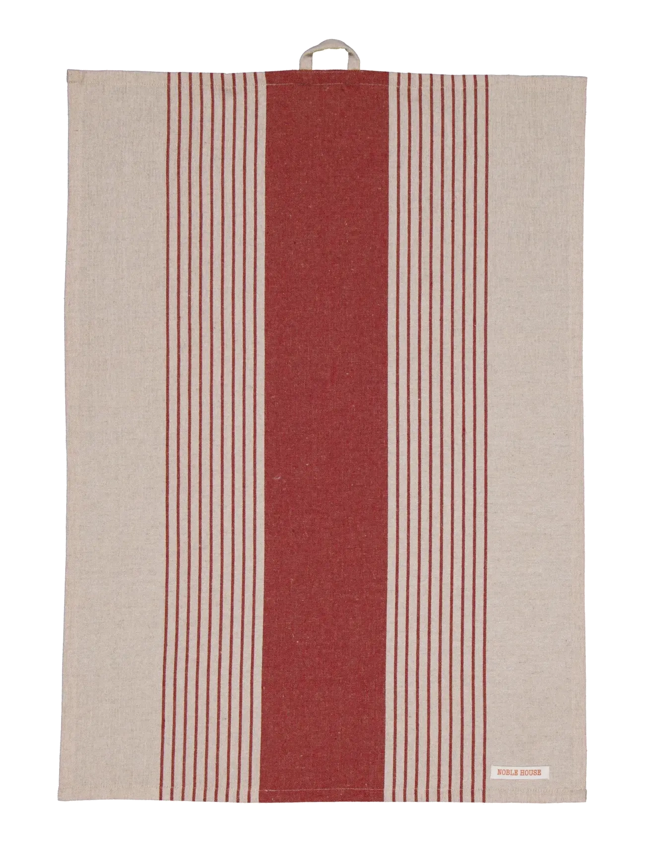 Noble House KITCHEN TOWEL IDA GRS - Kitchen textiles - BEIGE / red