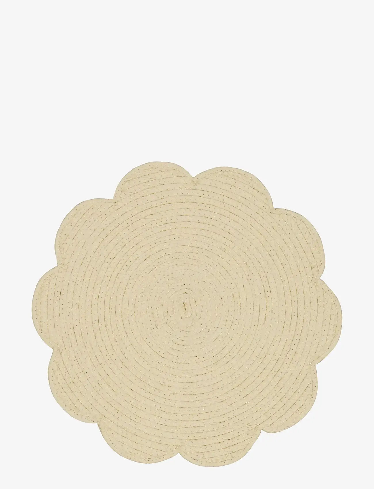 Noble House - PLACE MAT FLOWER - pöytätabletit - l.beige - 1