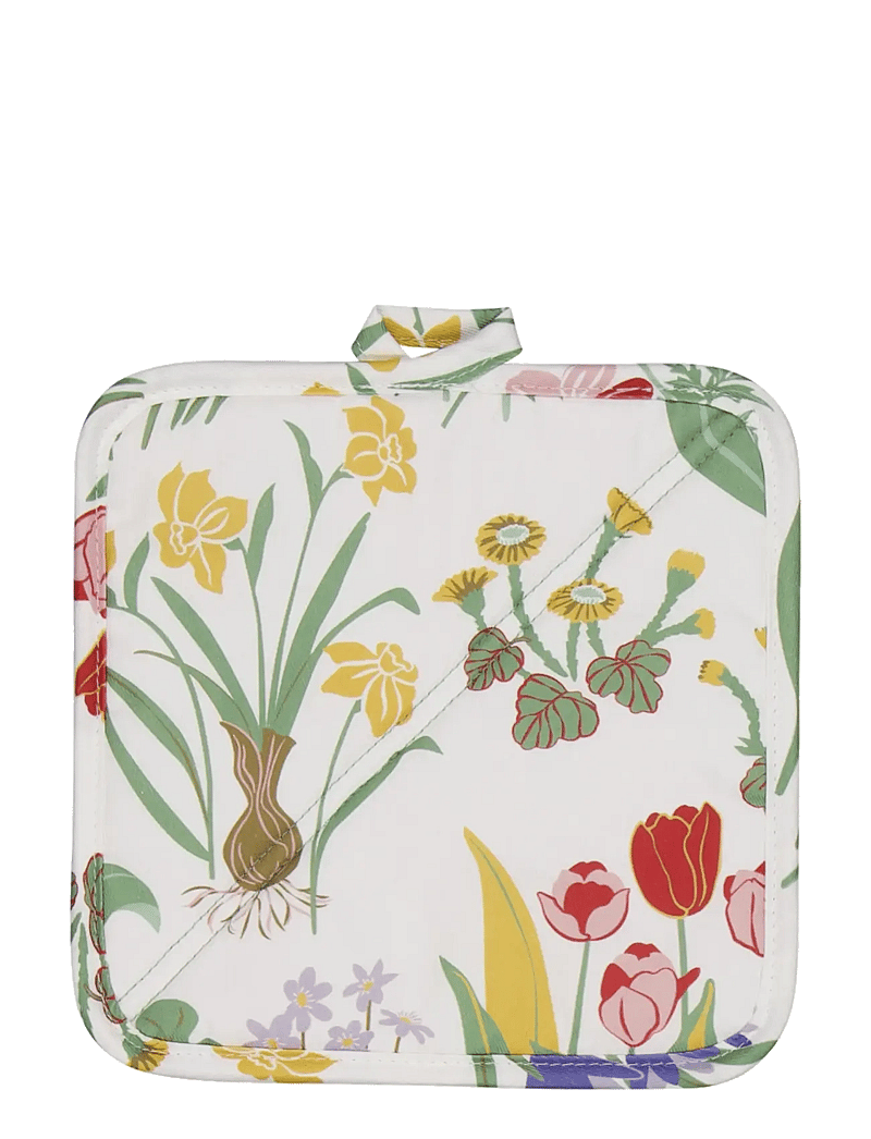 Noble House - PAN HOLDER SPRING FLOWER - grydelapper & ovnhandsker - white - 0