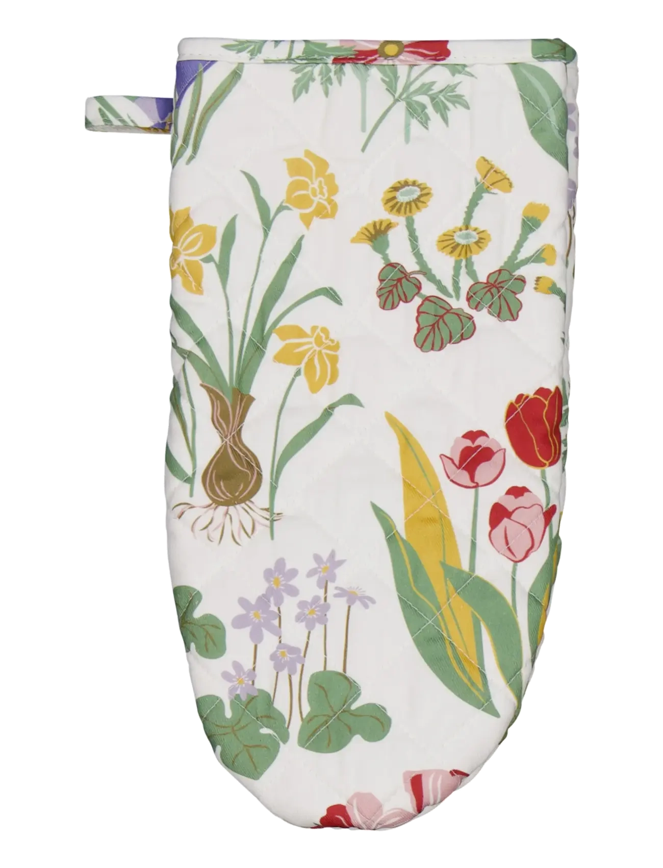 NOBLE HOUSE Ovnhandske G Spring Frog Hvid 15X30 Patterned - 15X30CM - Unisex