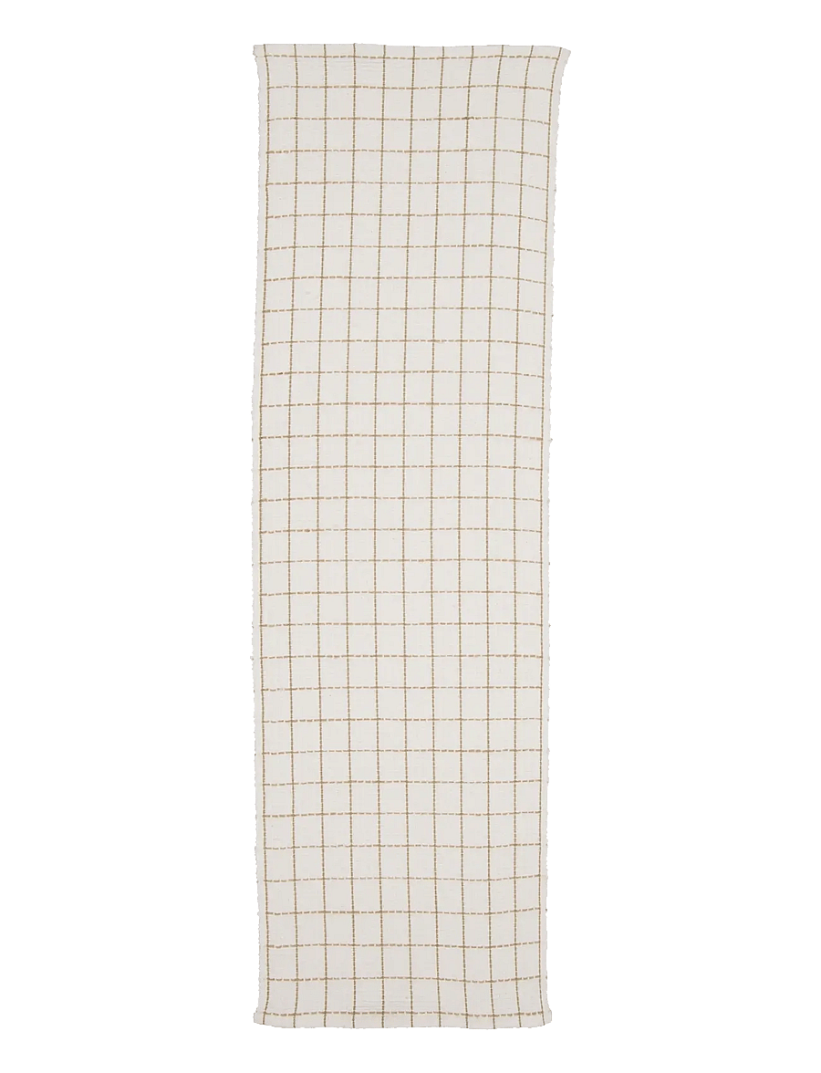 Noble House - RUNNER JUTE CHECK - die niedrigsten preise - offwhite - 0