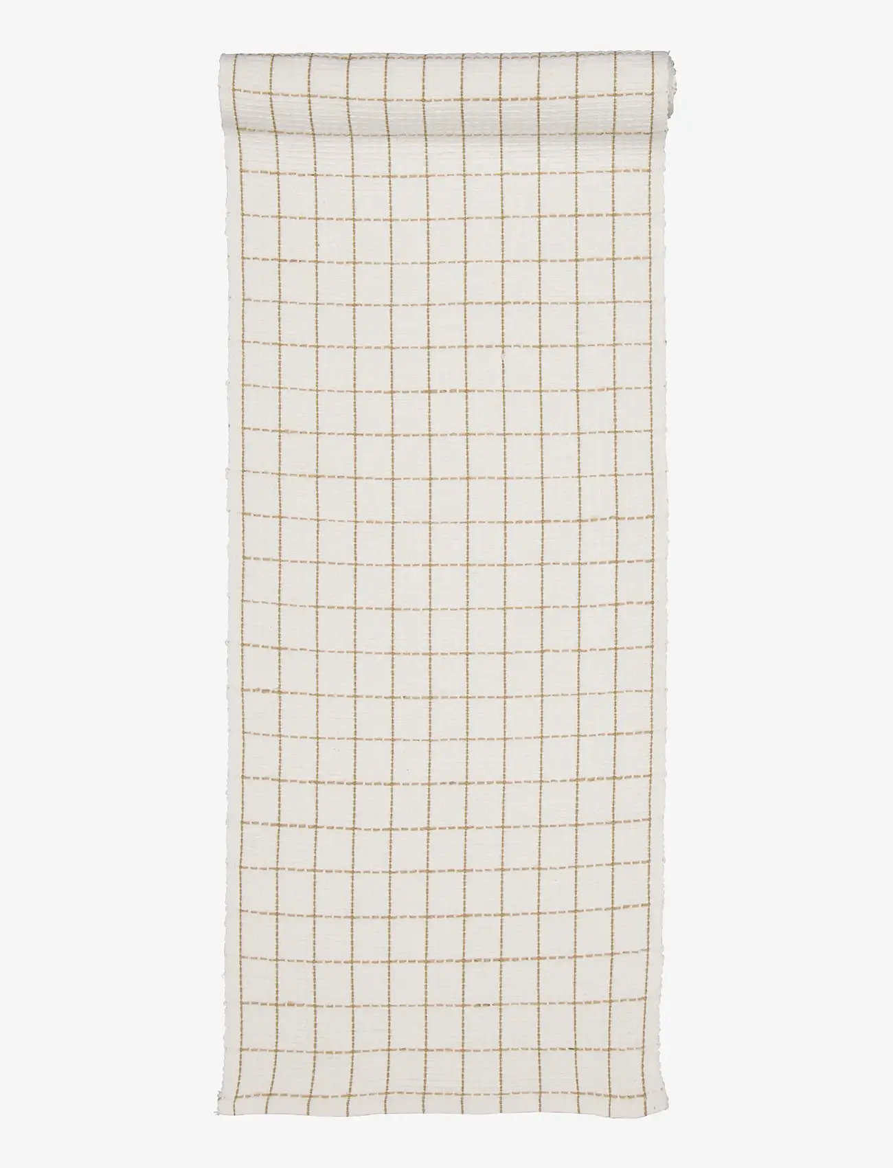Noble House - RUNNER JUTE CHECK LONG - duge & bordløbere - offwhite - 1