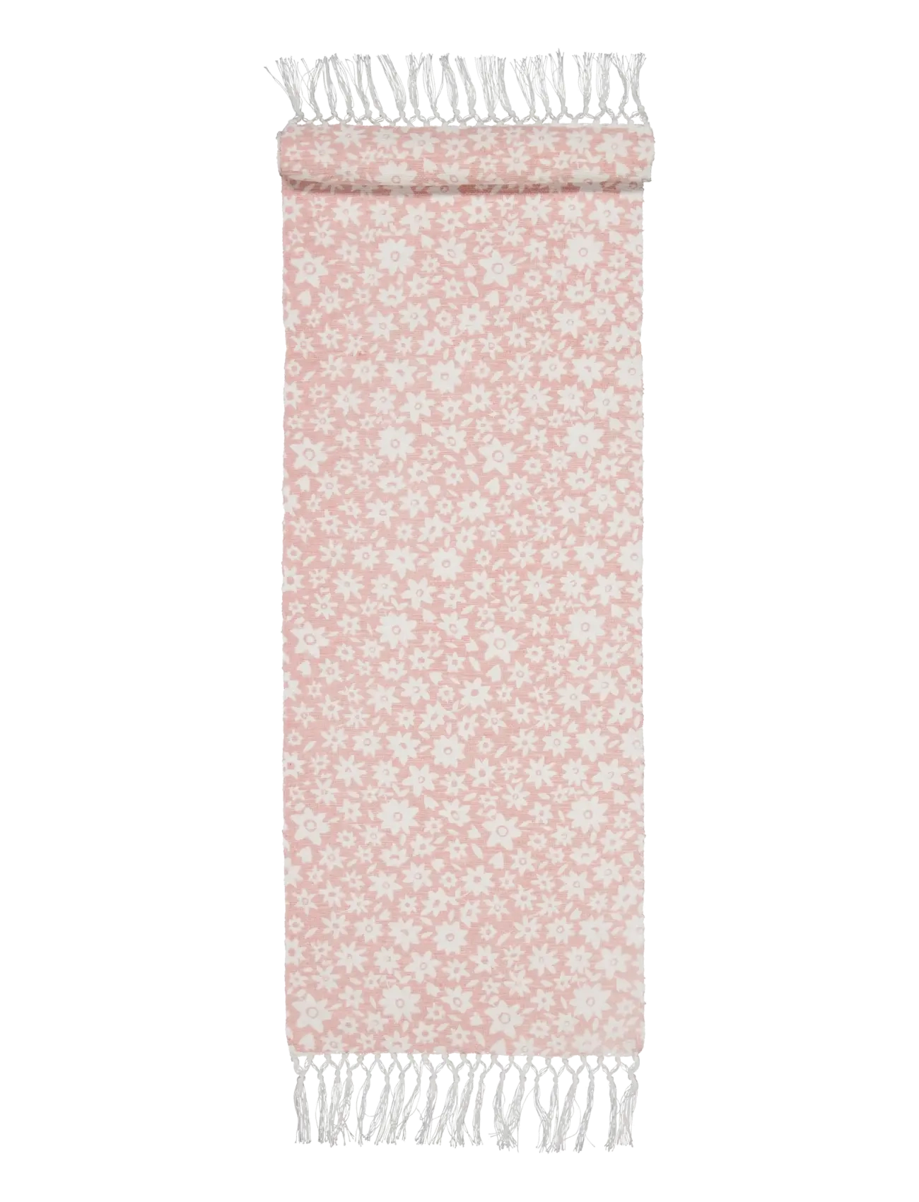 Noble House Løber Mia Long L.beige 40X140, Dug og bordløber, Pink, Str: 40X140CM