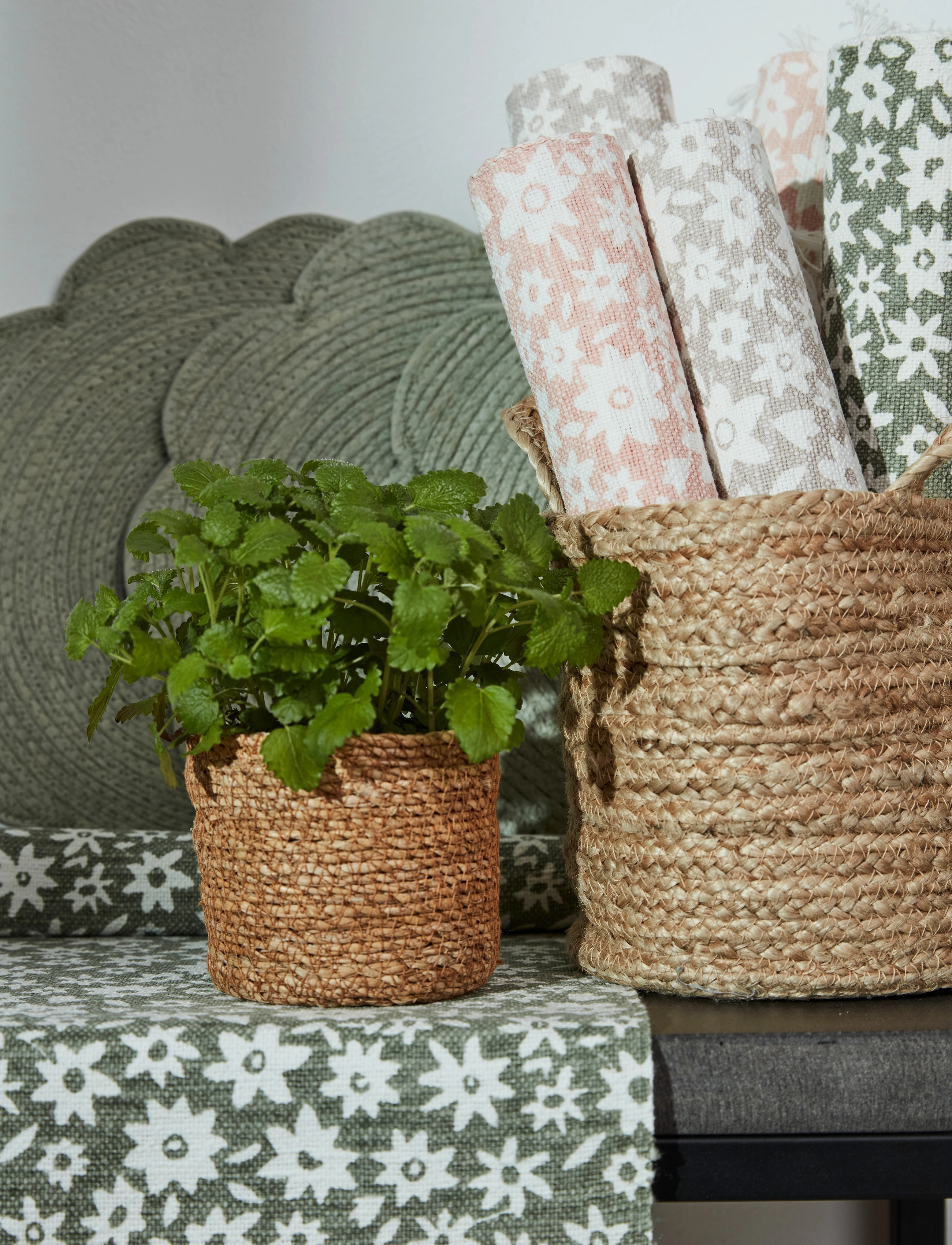 Noble House Løber Mia Long L.beige 40X140, 40X140 cm, Kitchen Textiles, Rosa - Tablecloths & Table Runners, Homeware