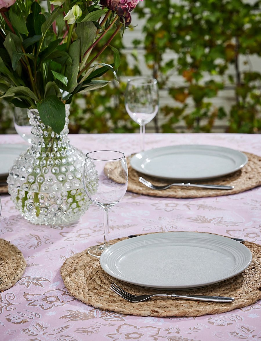 Noble House - PLACE MAT JUTE ROUND - taldrikualused - jute - 2