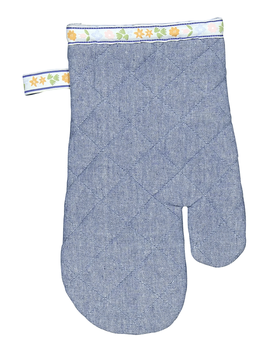 Noble House - OVEN GLOVE BLUE GRS - grydelapper & ovnhandsker - blue - 1