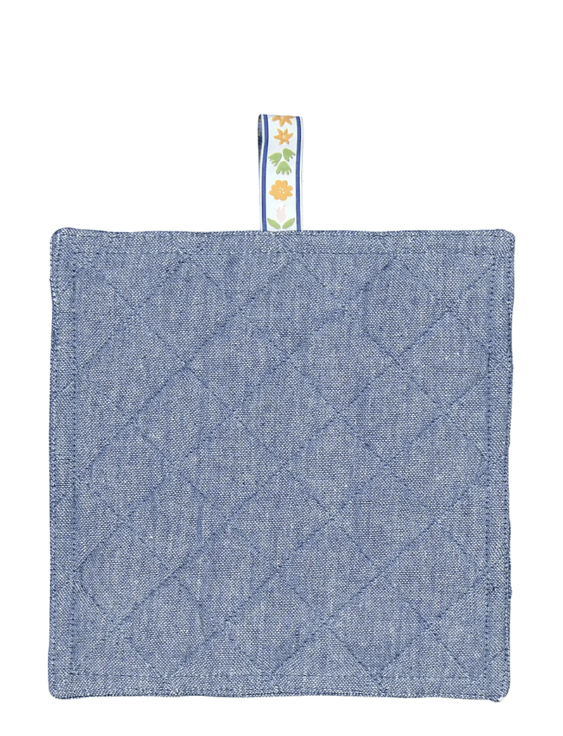 Noble House - GRYTLAPP GRS BLÅ 20x20 - grytlappar & grytvantar - blue - 1