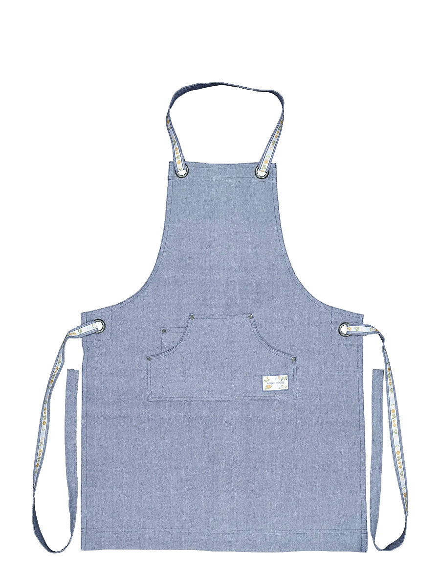 Noble House - APRON BLUEY RECYCLED GRS - aprons - blue - 1