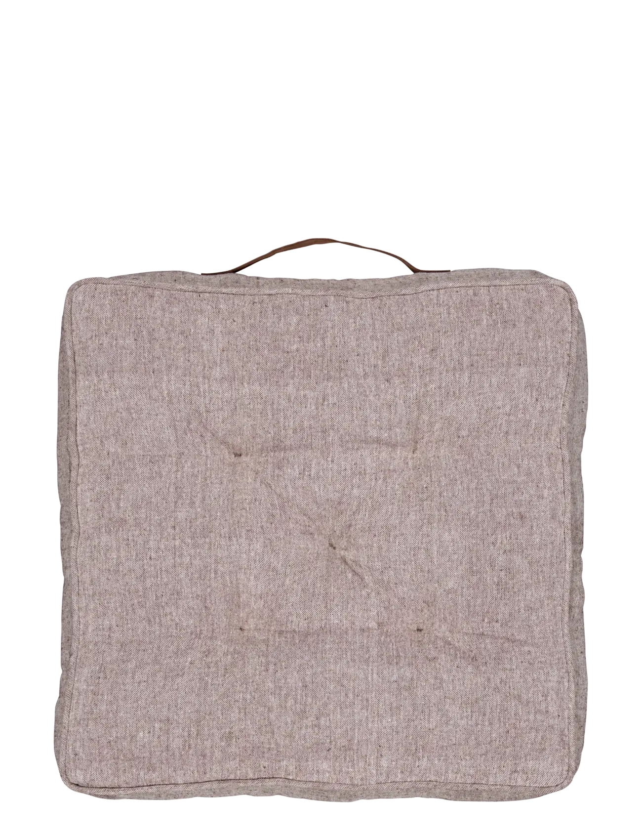 Noble House CHAIR PAD ADRIAN BOX - Textiles - COGNAC / brown