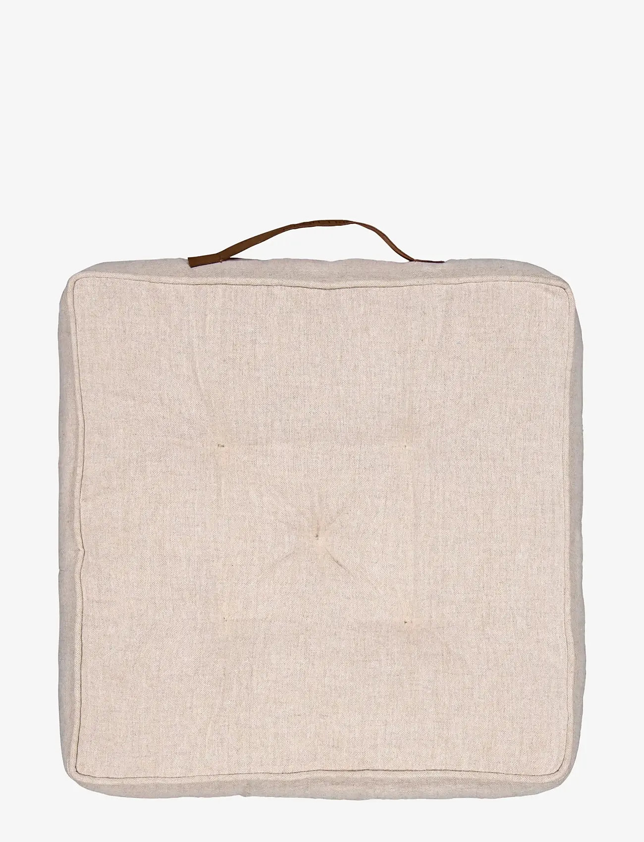 Noble House - CHAIR PAD ADRIAN BOX - stolehynder - light linen beige - 1