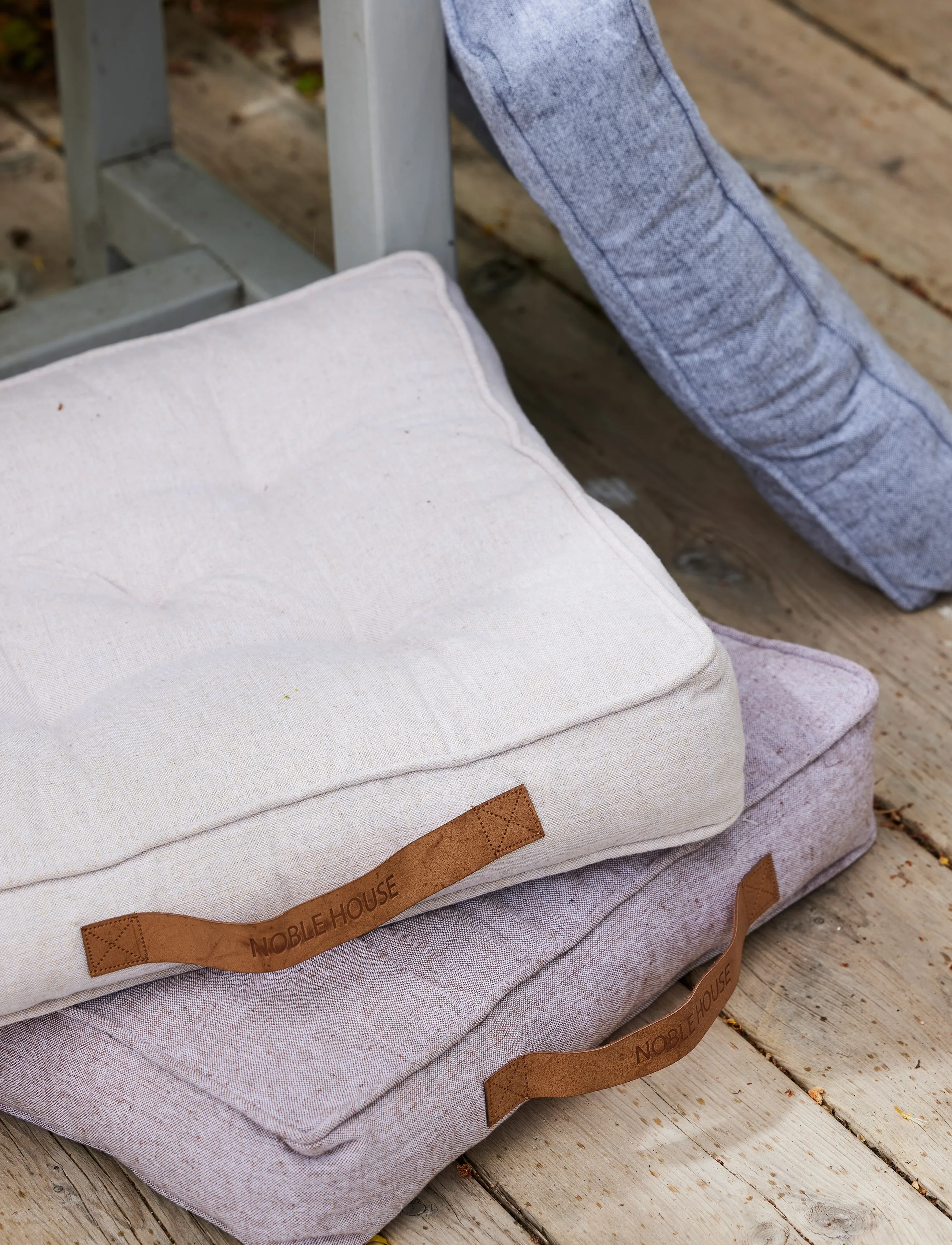 Noble House - CHAIR PAD ADRIAN BOX - tooli padi - light linen beige - 2
