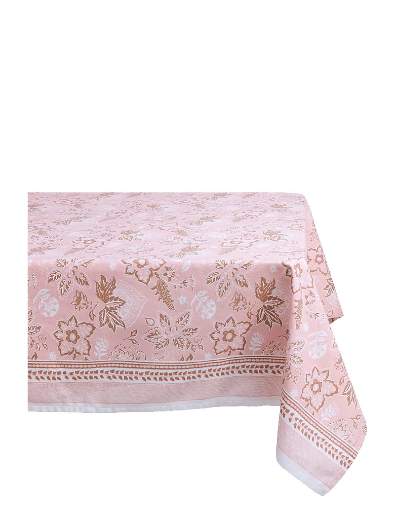 Noble House - CLOTH EMMA 140 X 240CM GRS - pöytäliinat - pink - 1