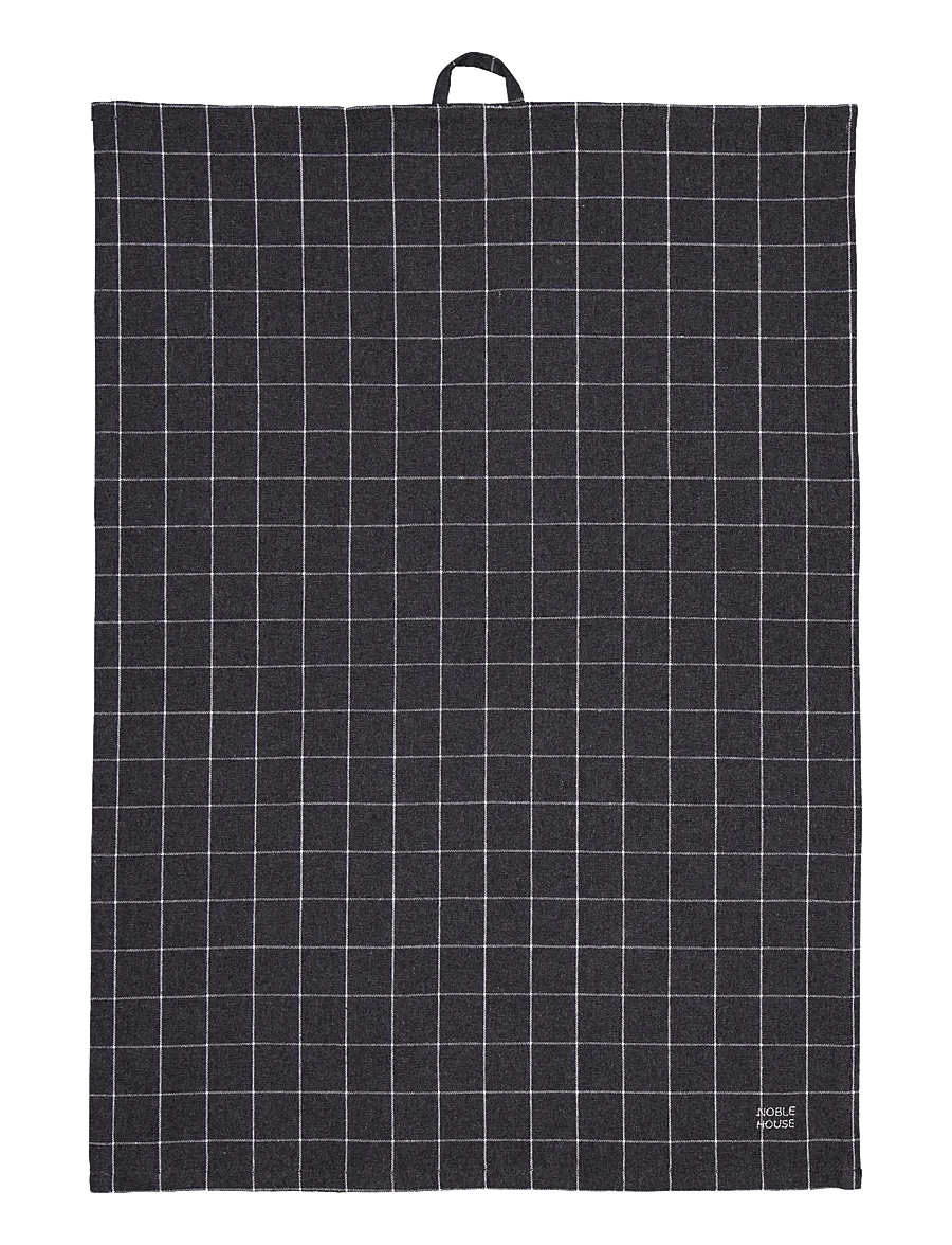 Noble House - KITCHEN TOWEL CHECK GRS BIG CHECK 50x70 - tea towels - small check - 1