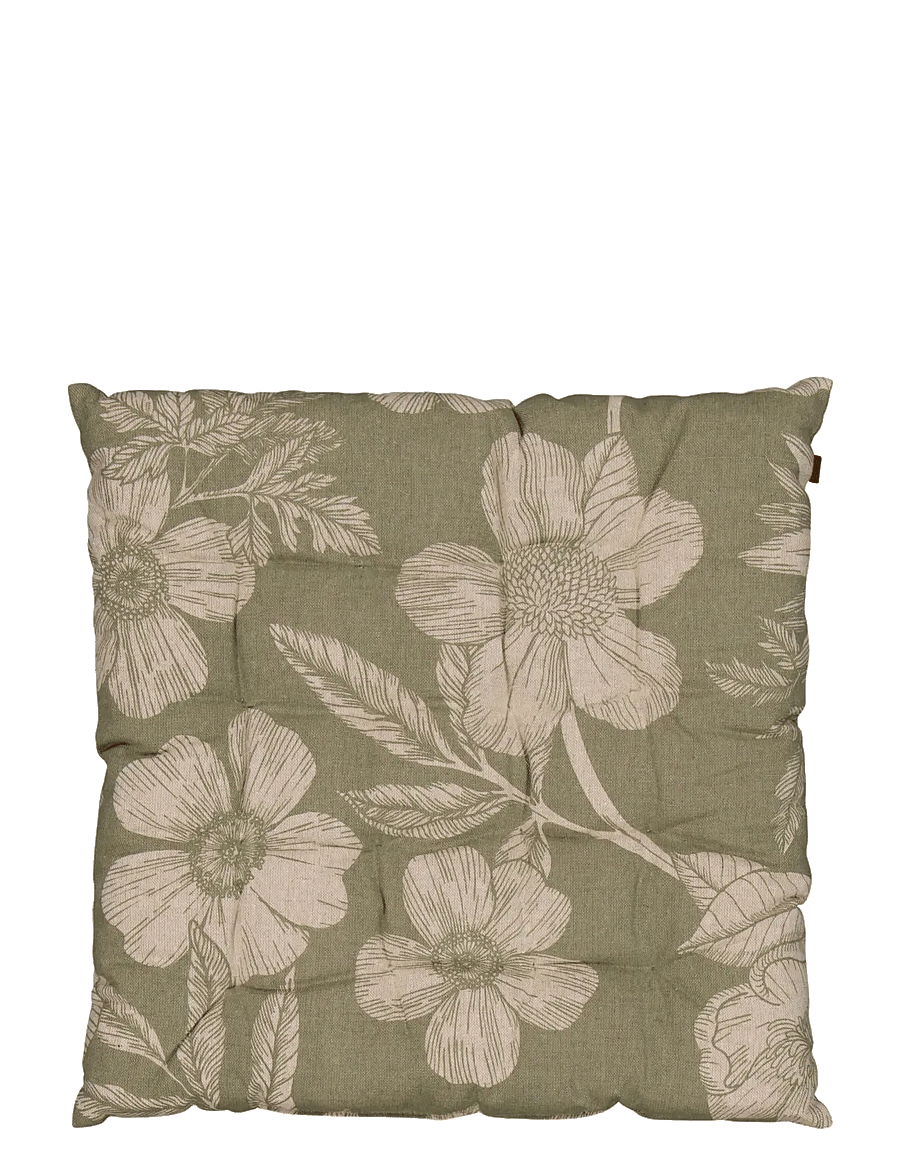 Noble House - CHARI PAD GRS KHAKI GREEN 38x38 - textiles - khaki green - 0