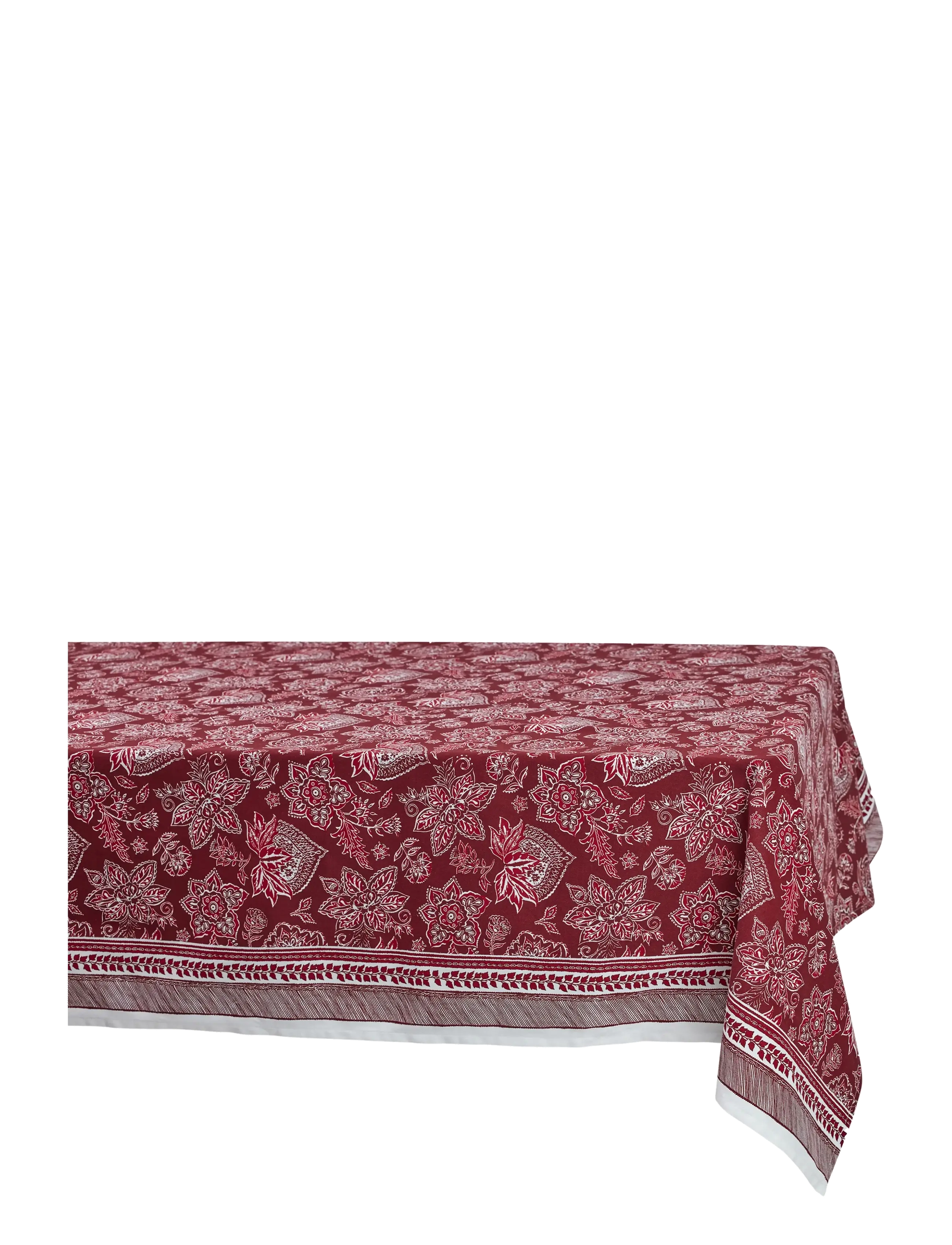 Noble House DUK EMMA RØD 140x310 - Tekstiler - RED / red