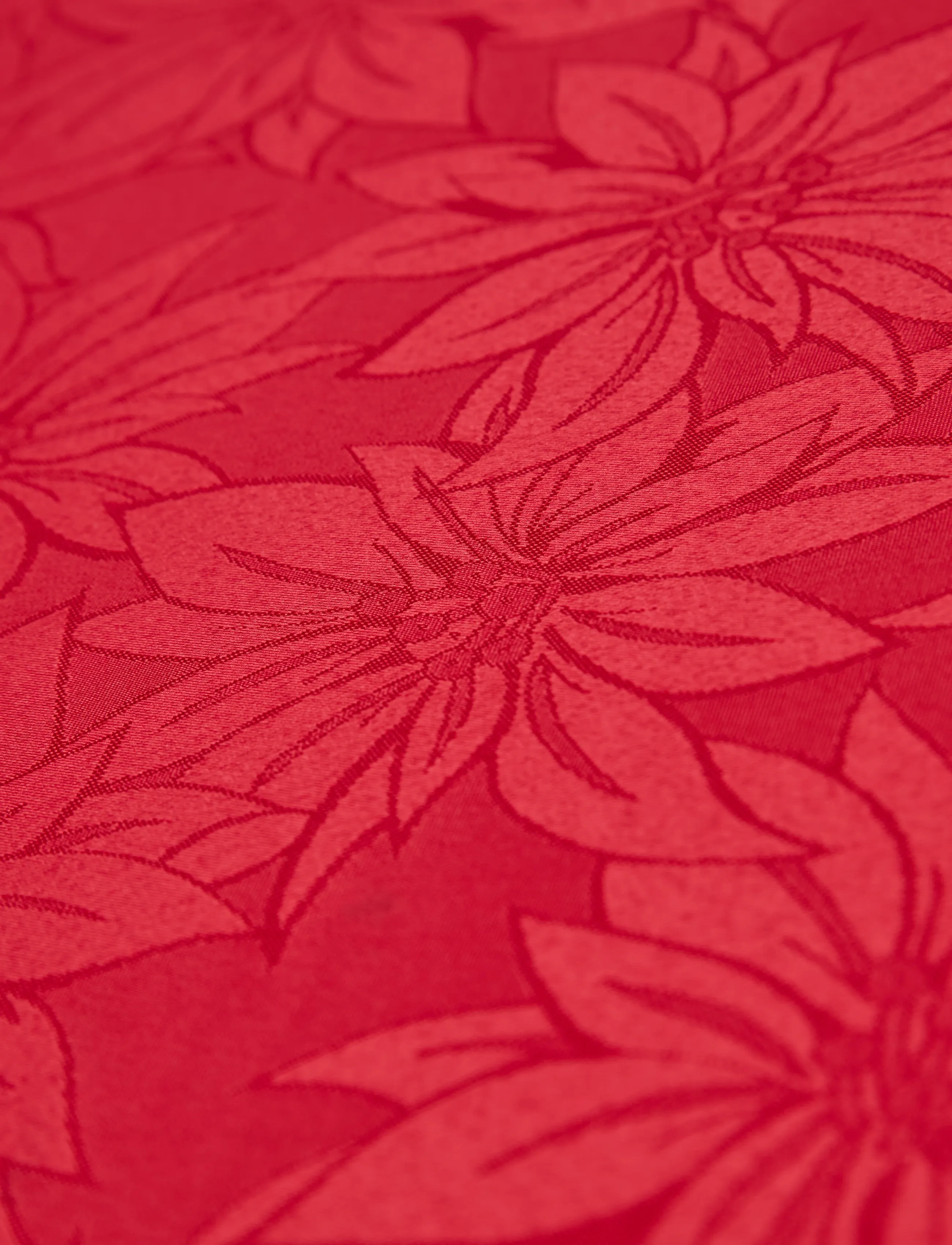 Noble House - DUK JAQUARD RØD 140x240 - red - 3