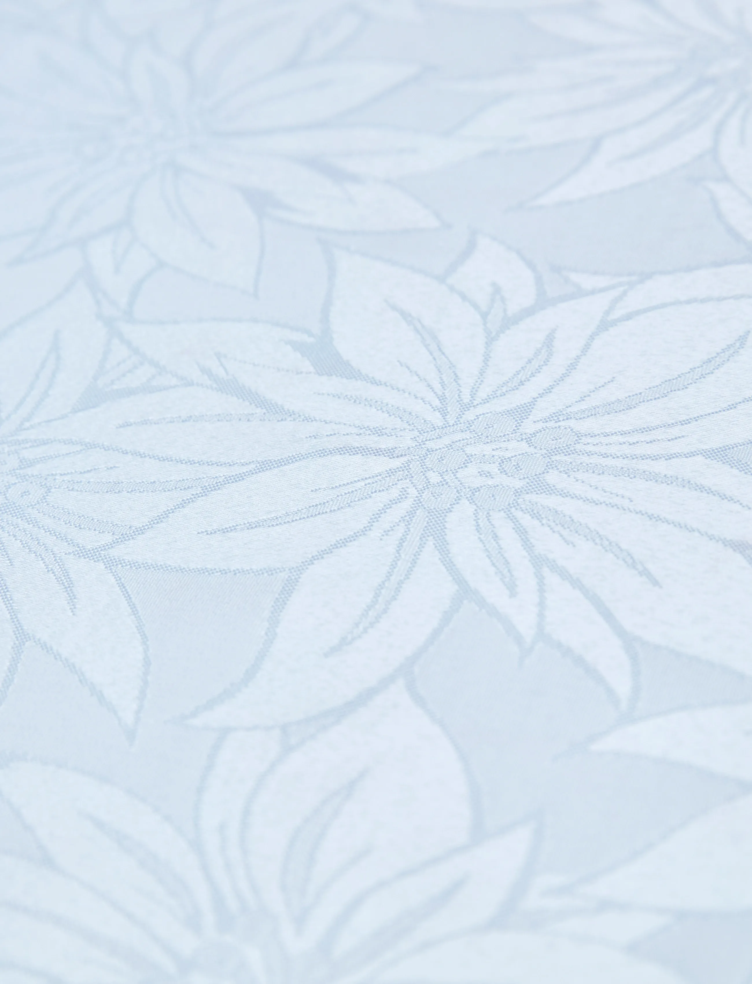 Noble House - DUK JAQUARD RØD 140x310 - white - 2