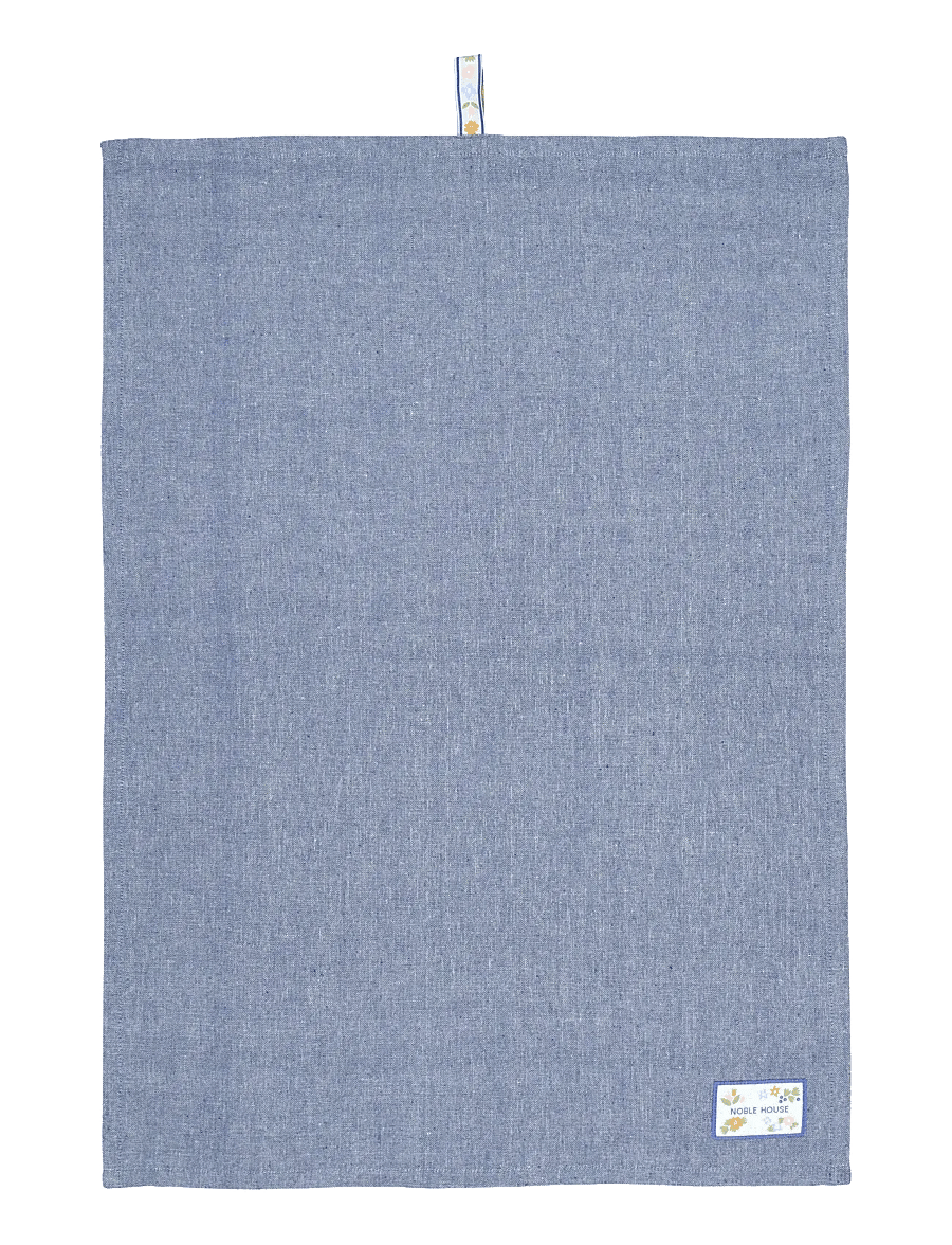 Noble House - BO KITCHEN TOWEL BLUE GRS 2-PACK - tea towels - blue - 1