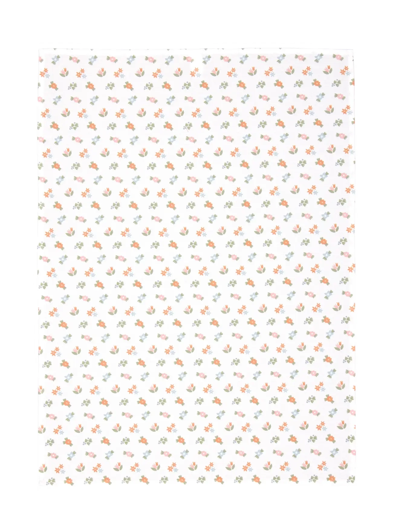 Noble House BO KITCHEN TOWEL FLOWER BLUE 2-PACK - Tea towels - FLOWER BLUE / white