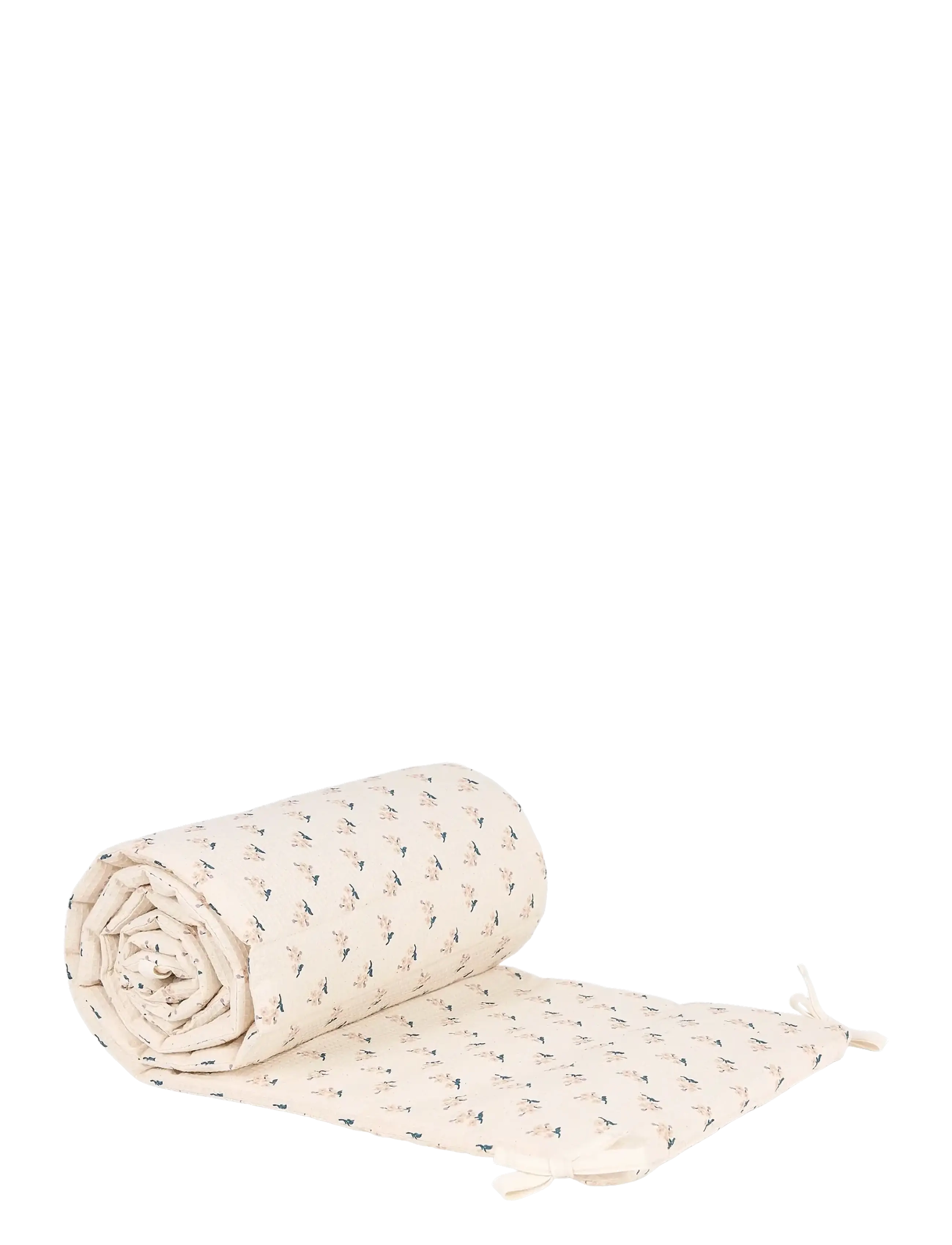 NOBODINOZ Cot bumper Nest Opera - Visa allt - DARLING / cream