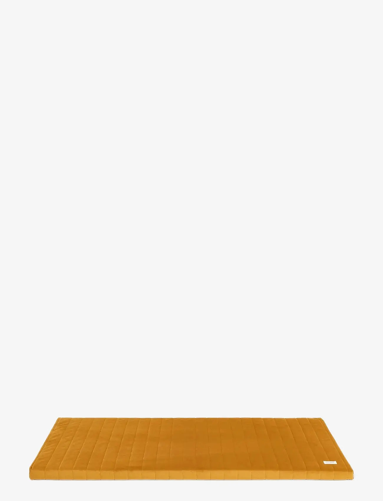 NOBODINOZ - ZANZIBAR VELVET MATTRESS 120X60X4 - spielmatten - farniente yellow - 1