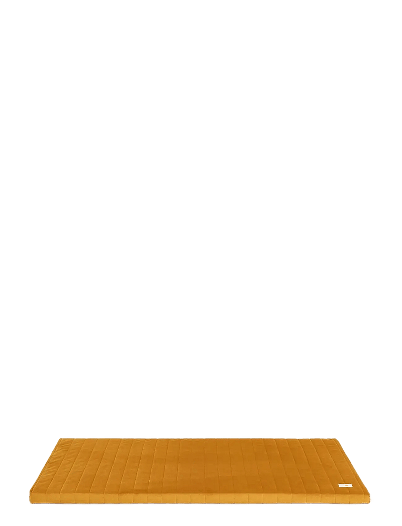 NOBODINOZ - ZANZIBAR VELVET MATTRESS 120X60X4 - spielmatten - farniente yellow - 1