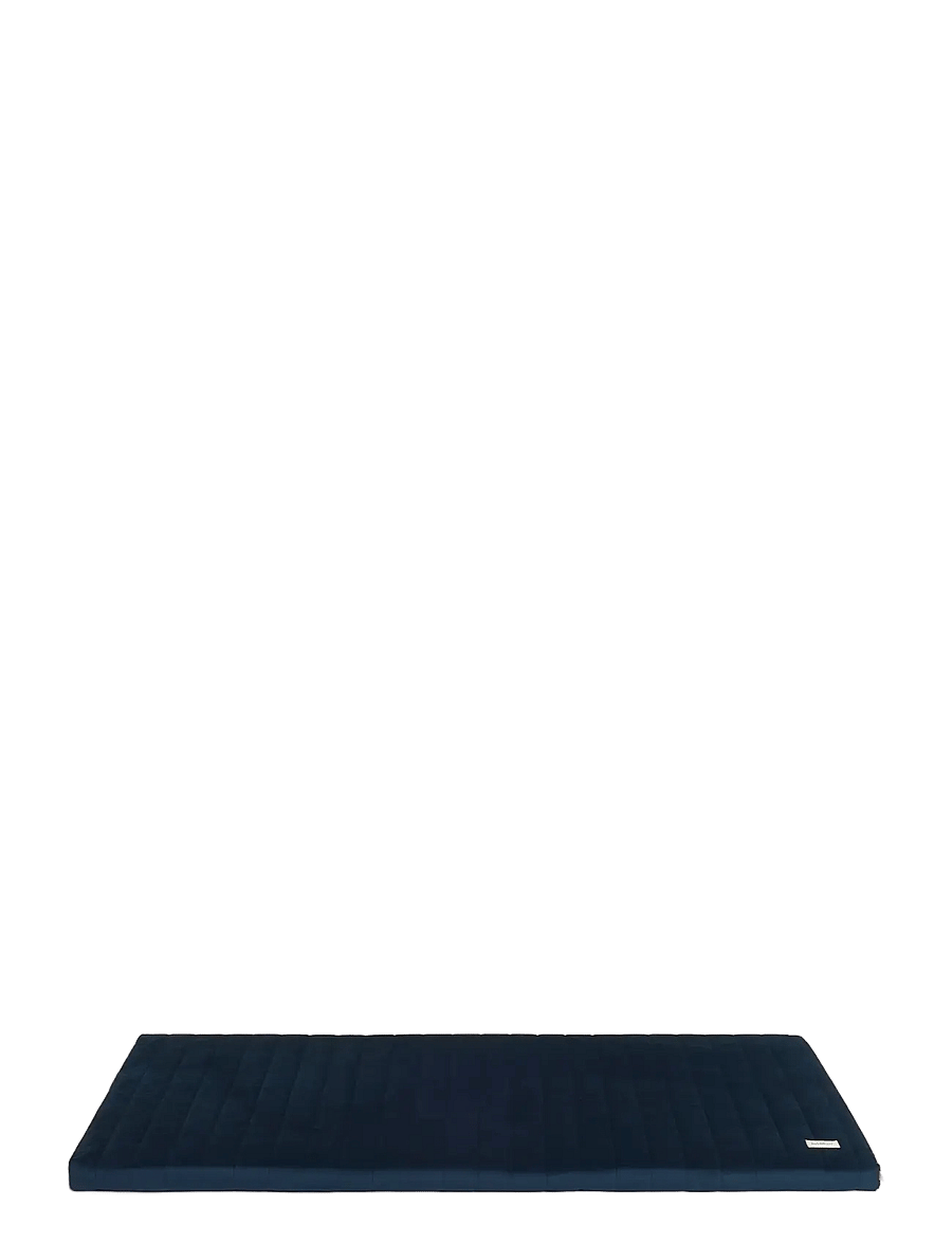 NOBODINOZ - ZANZIBAR VELVET MATTRESS 120X60X4 - tapis d'éveil & tapis de jeu - night blue - 1