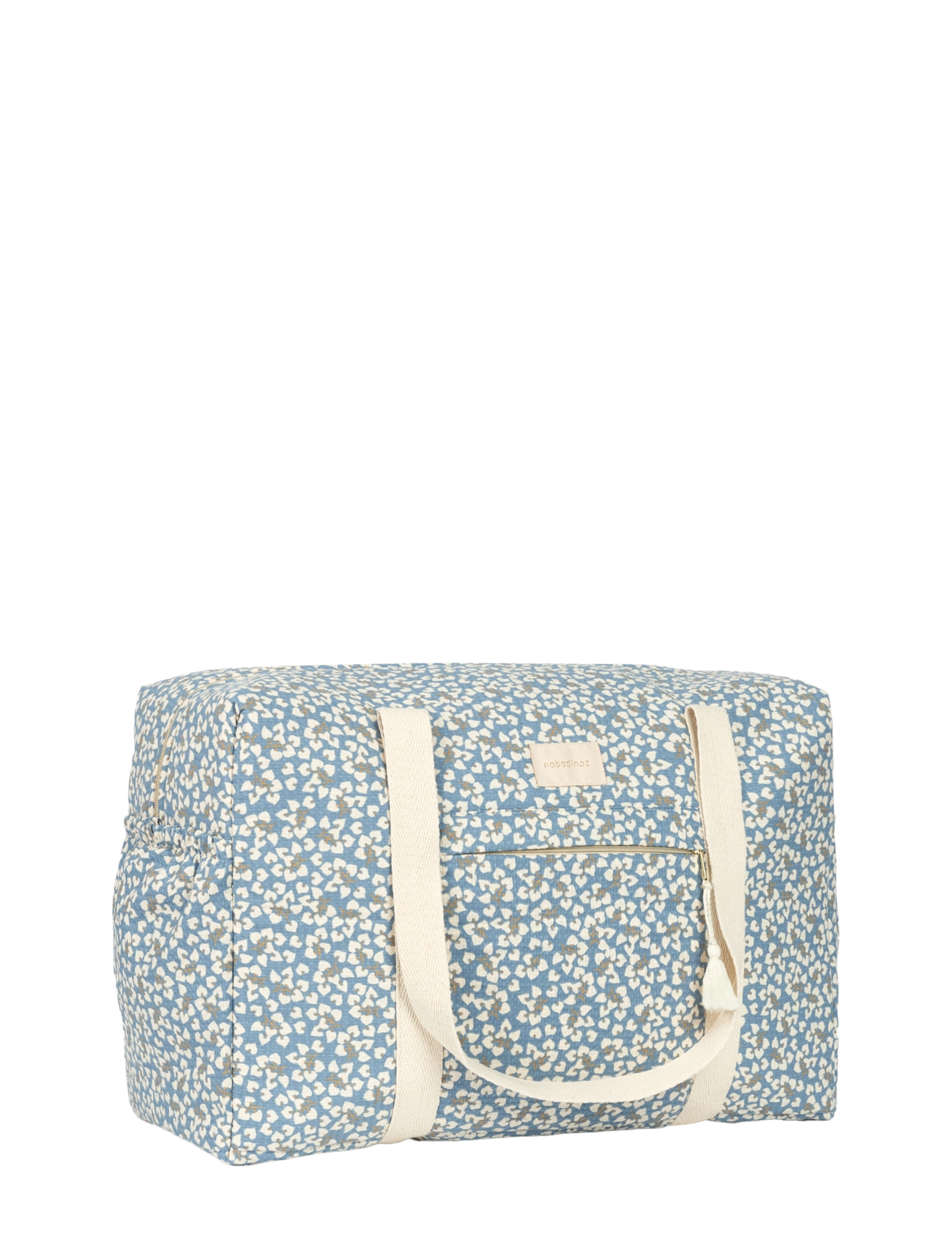 NOBODINOZ - OPERA WATERPROOF MATERNITY BAG 46X29X20 - blue yumiko - 2