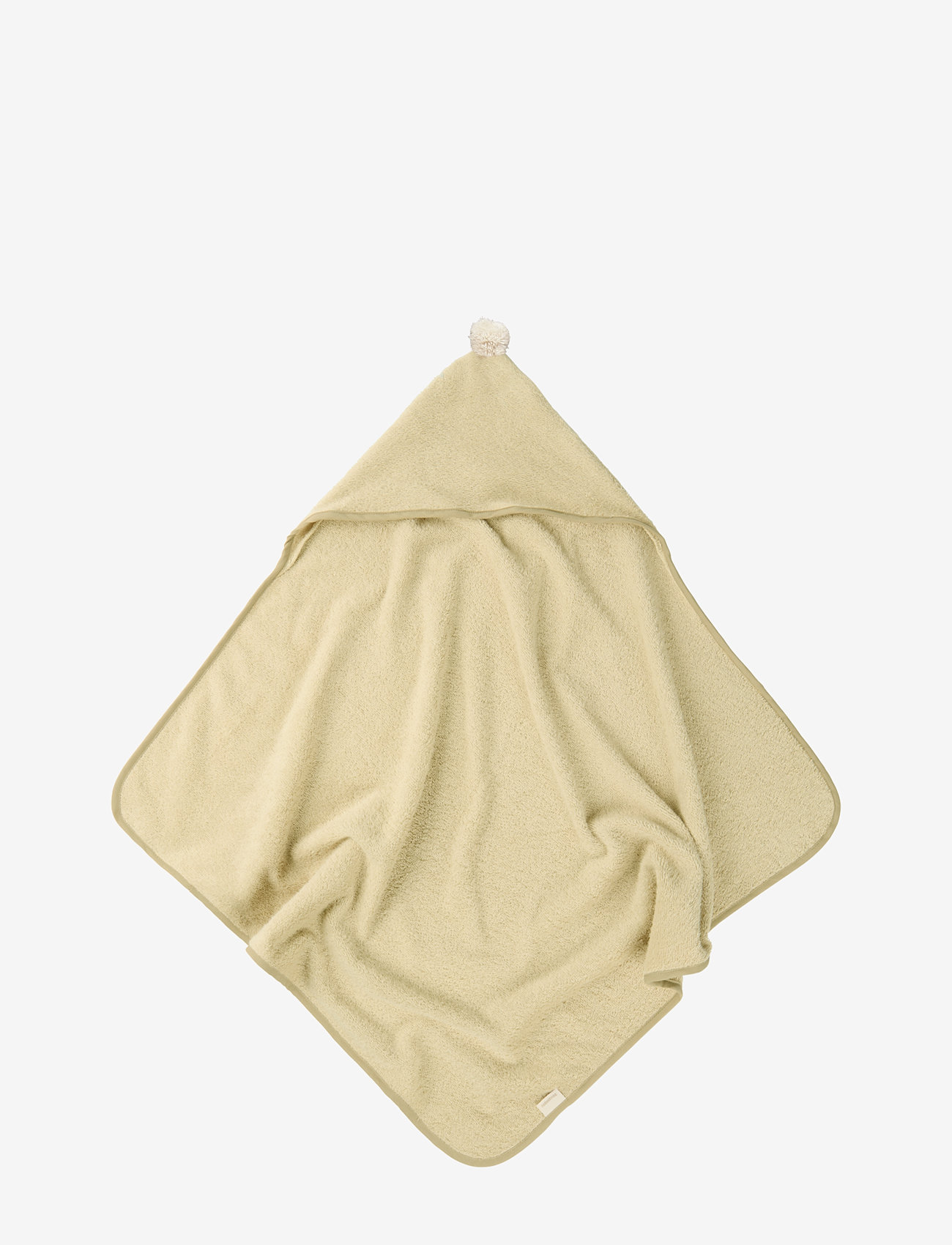 NOBODINOZ - SO CUTE BABY BATH CAPE73X73 - handtücher - green tea - 0