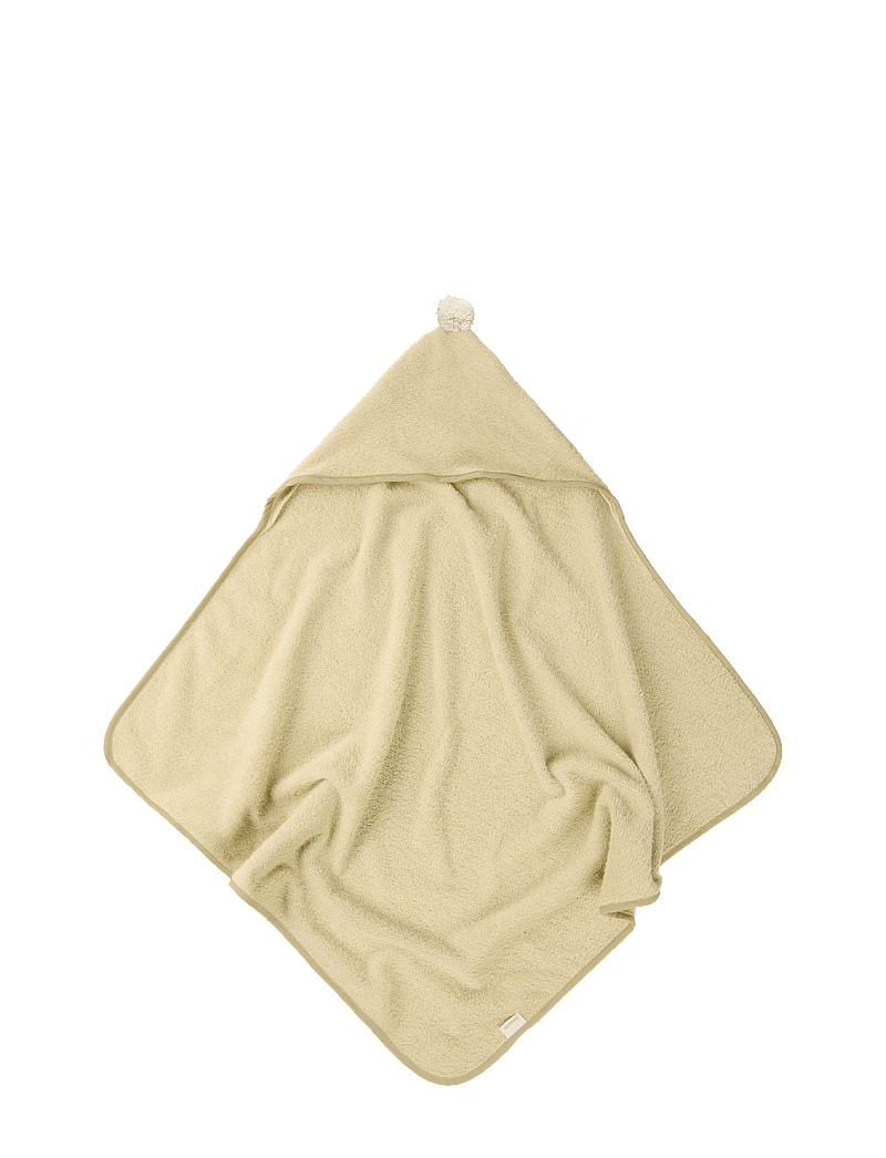 NOBODINOZ - SO CUTE BABY BATH CAPE73X73 - handtücher - green tea - 0