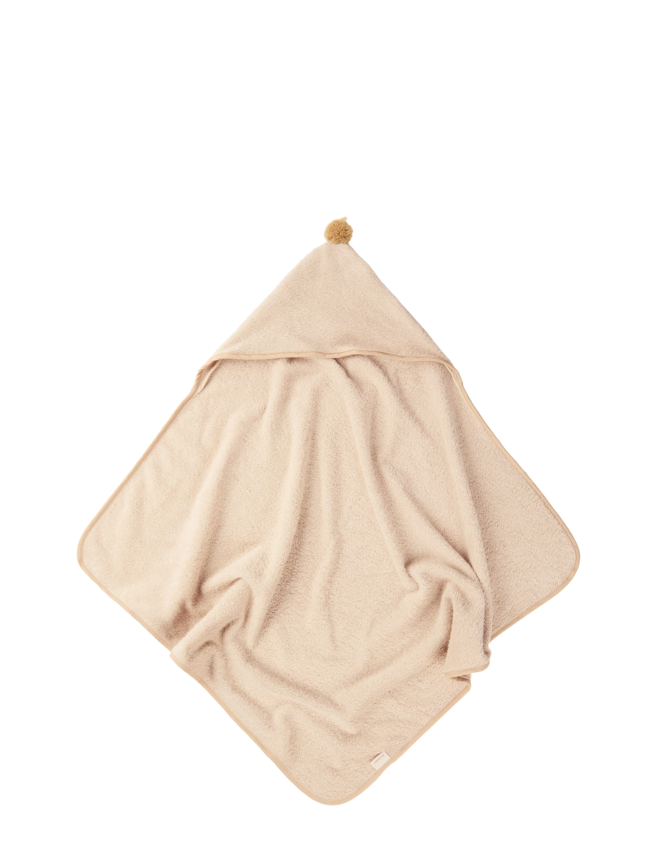 NOBODINOZ So Cute Baby Bath Cape73X73, One Size, Towels & Cloths, Beige - Towels, Kinder