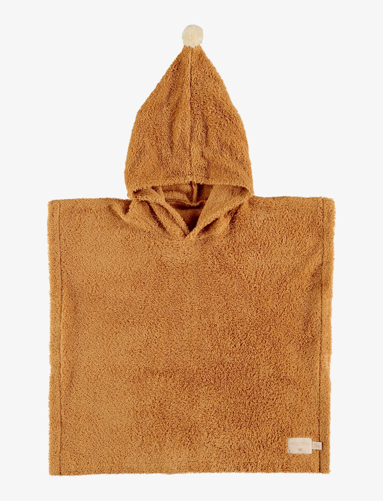 NOBODINOZ So Cute Poncho 55X58 3-5 Y, 3-5Y, Bath Time, Braun - Poncho, Kinder
