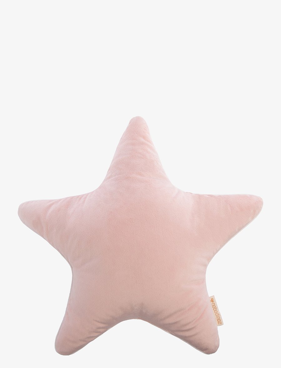 NOBODINOZ - ARISTOTE STAR VELVET CUSHION 40X40 - bloom pink - 0
