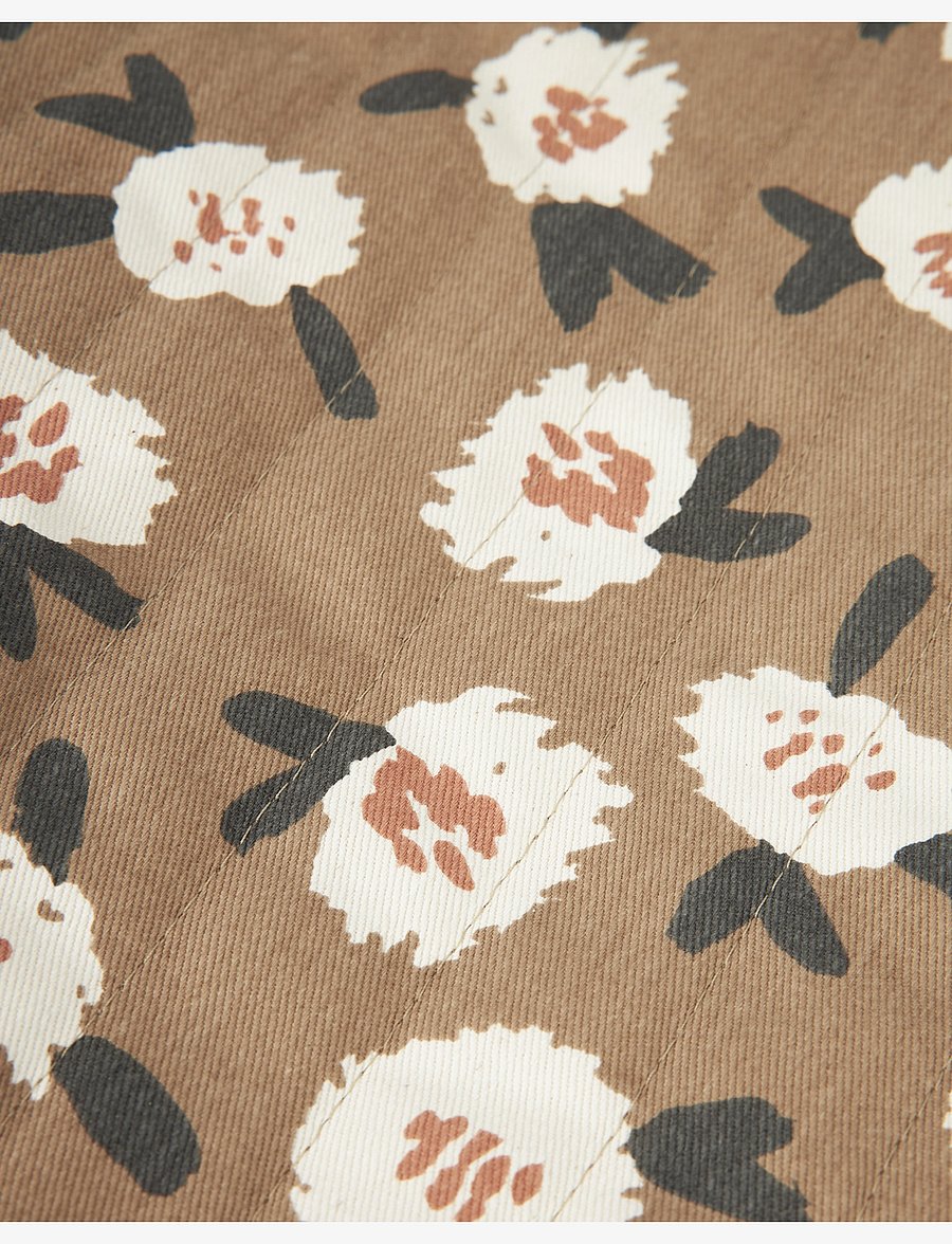 NOBODINOZ - GROWING GREEN HIGH CHAIR CUSHION - højstole & tilbehør - camellia - 3