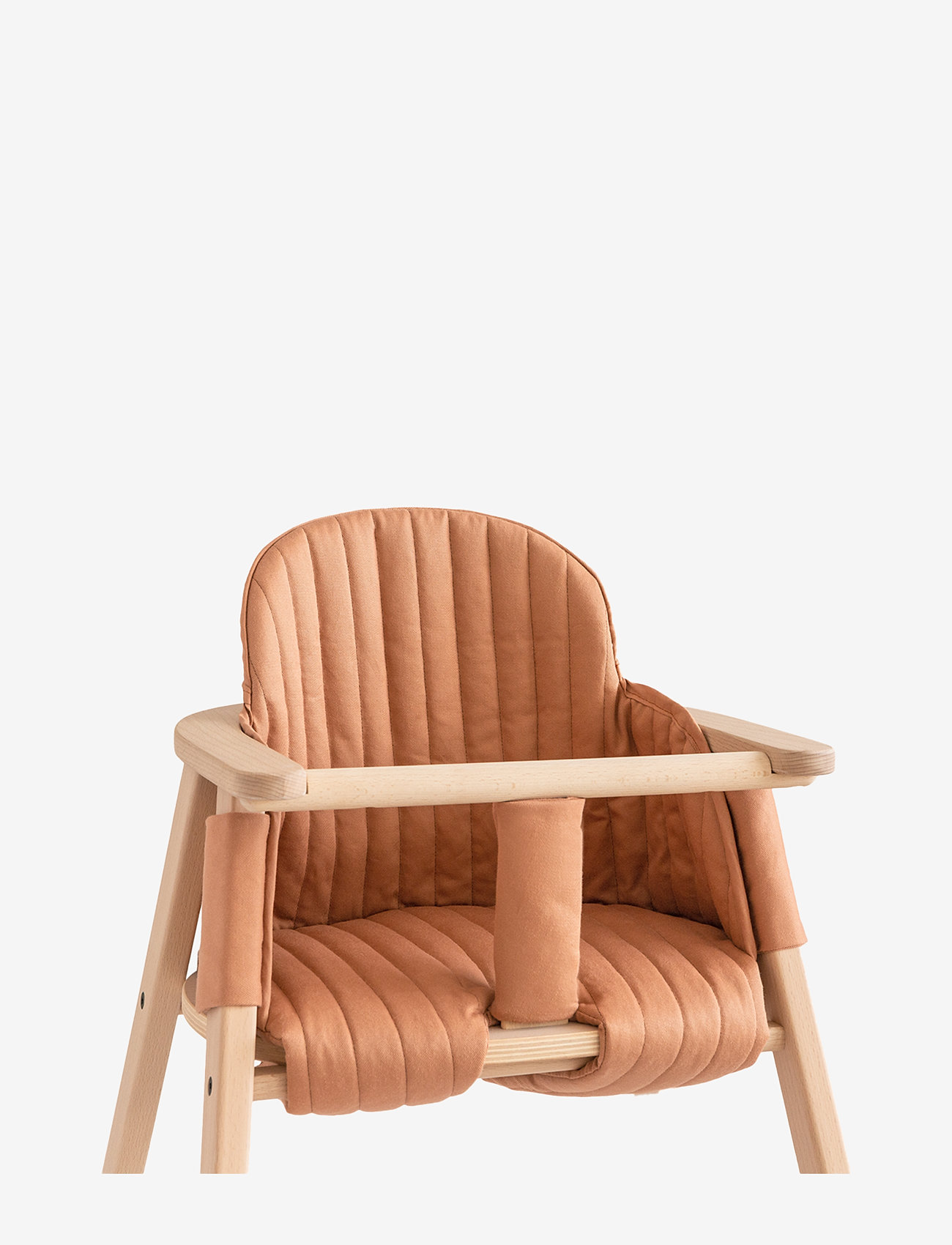 NOBODINOZ - GROWING GREEN HIGH CHAIR CUSHION - barnstolar & tillbehör - sienna brown - 0