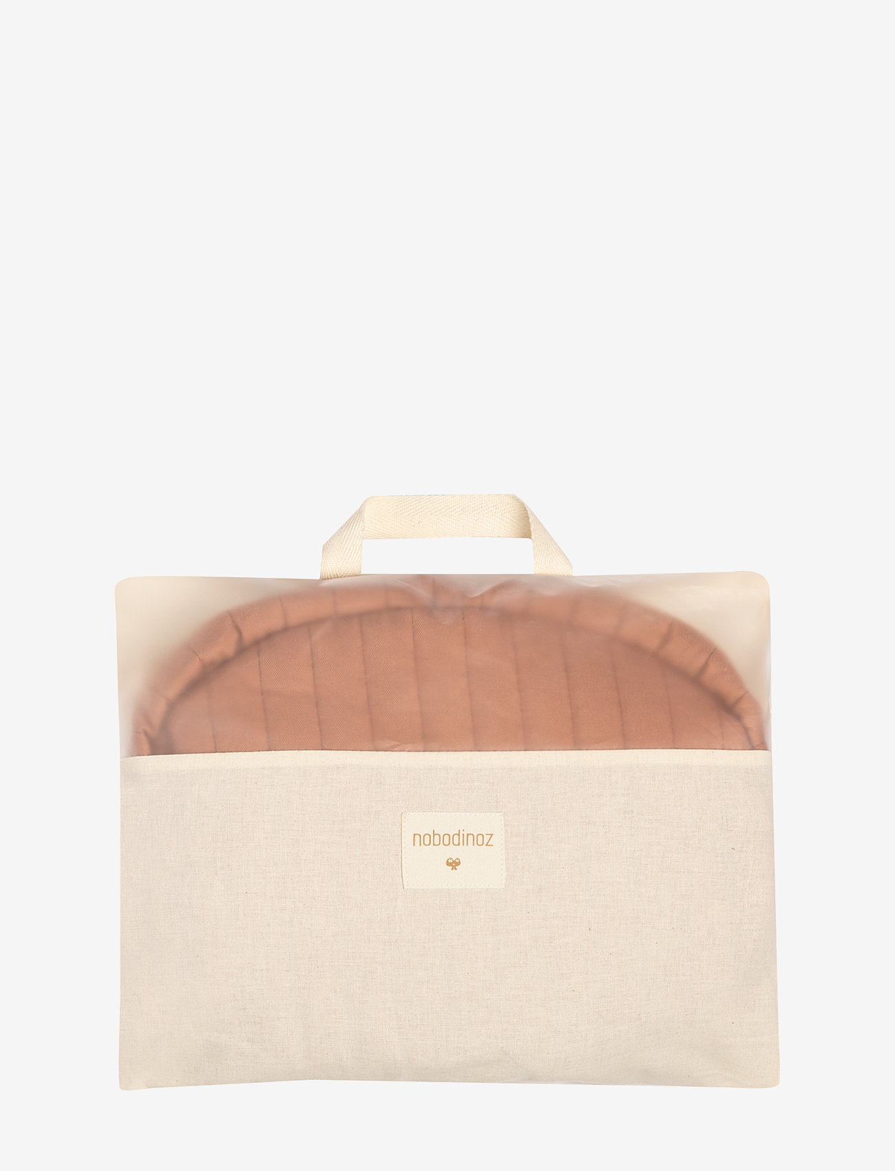 NOBODINOZ - GROWING GREEN HIGH CHAIR CUSHION - barnstolar & tillbehör - sienna brown - 2