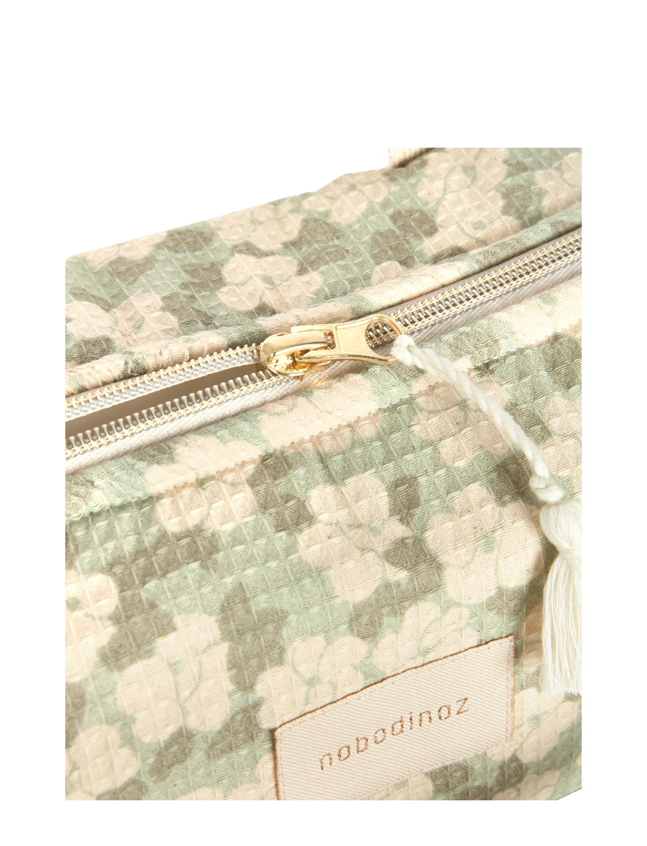 NOBODINOZ - Waterproof changing bag Gala Opera - mähkmekotid - green sakura - 4