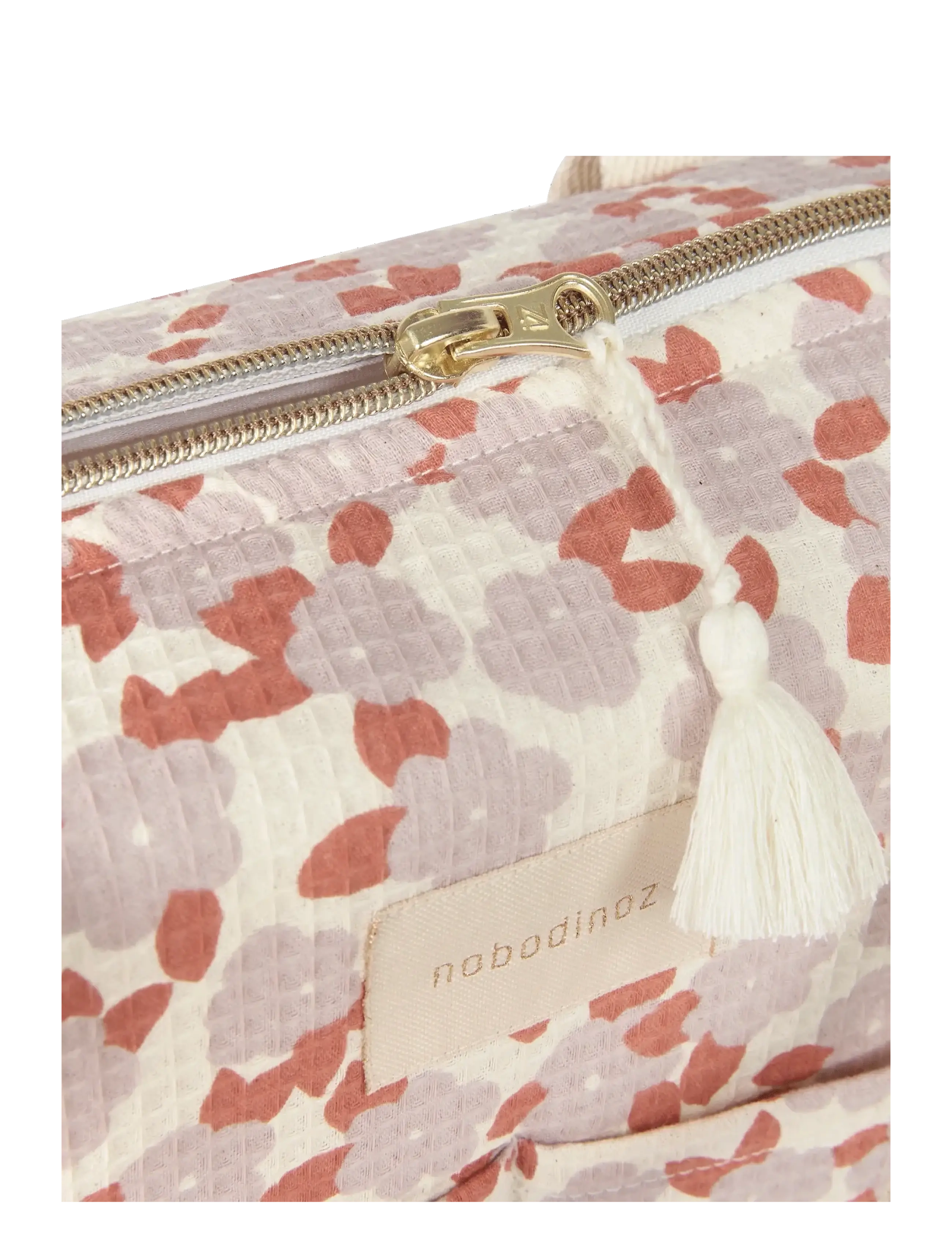 NOBODINOZ - Waterproof changing bag Gala Opera - pusletasker - mauve sakura - 2