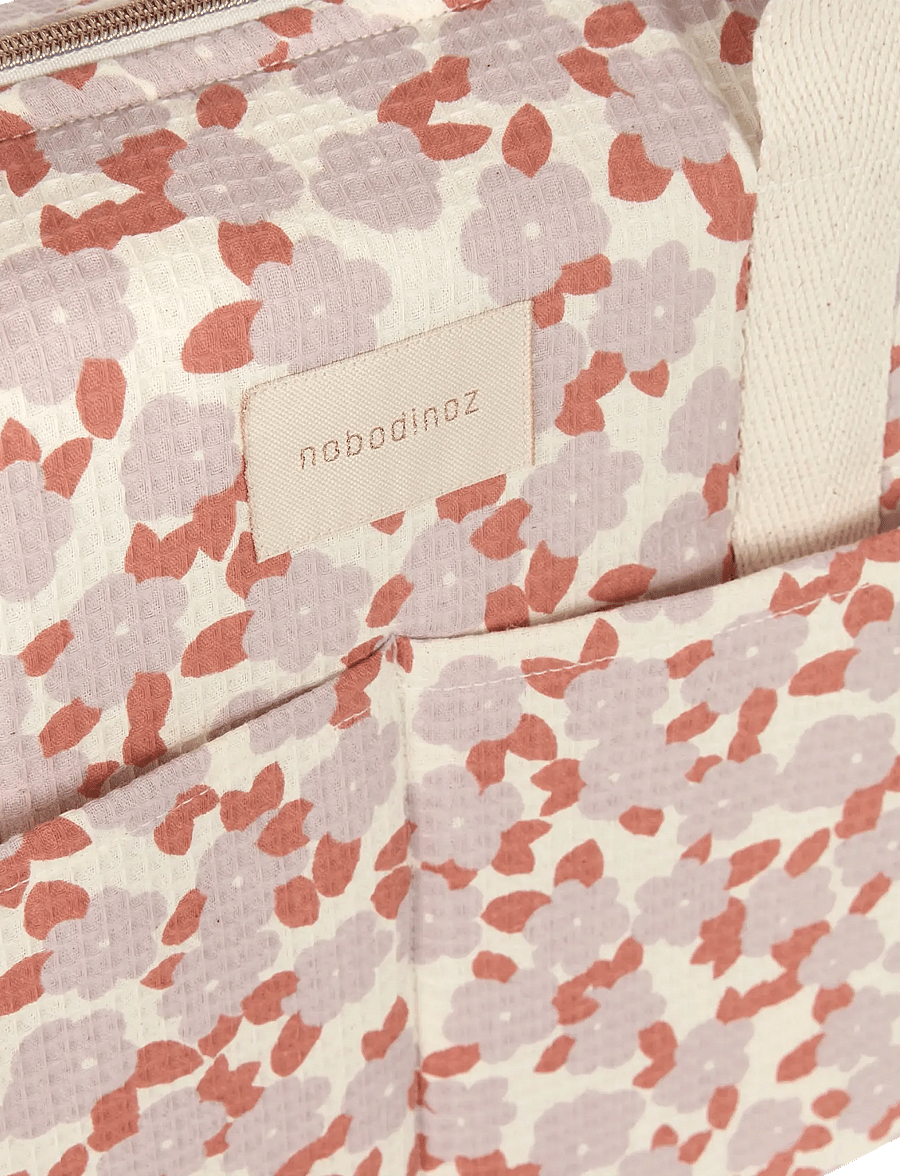 NOBODINOZ - Waterproof changing bag Gala Opera - sacs à langer - mauve sakura - 3