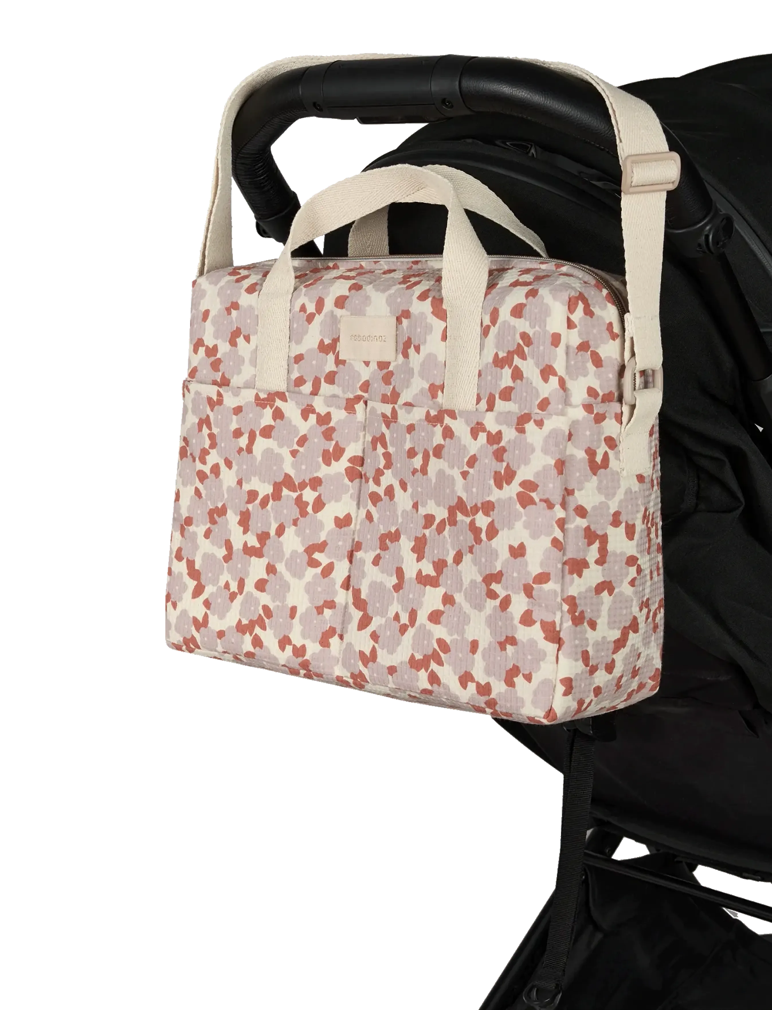 NOBODINOZ - Waterproof changing bag Gala Opera - pusletasker - mauve sakura - 4