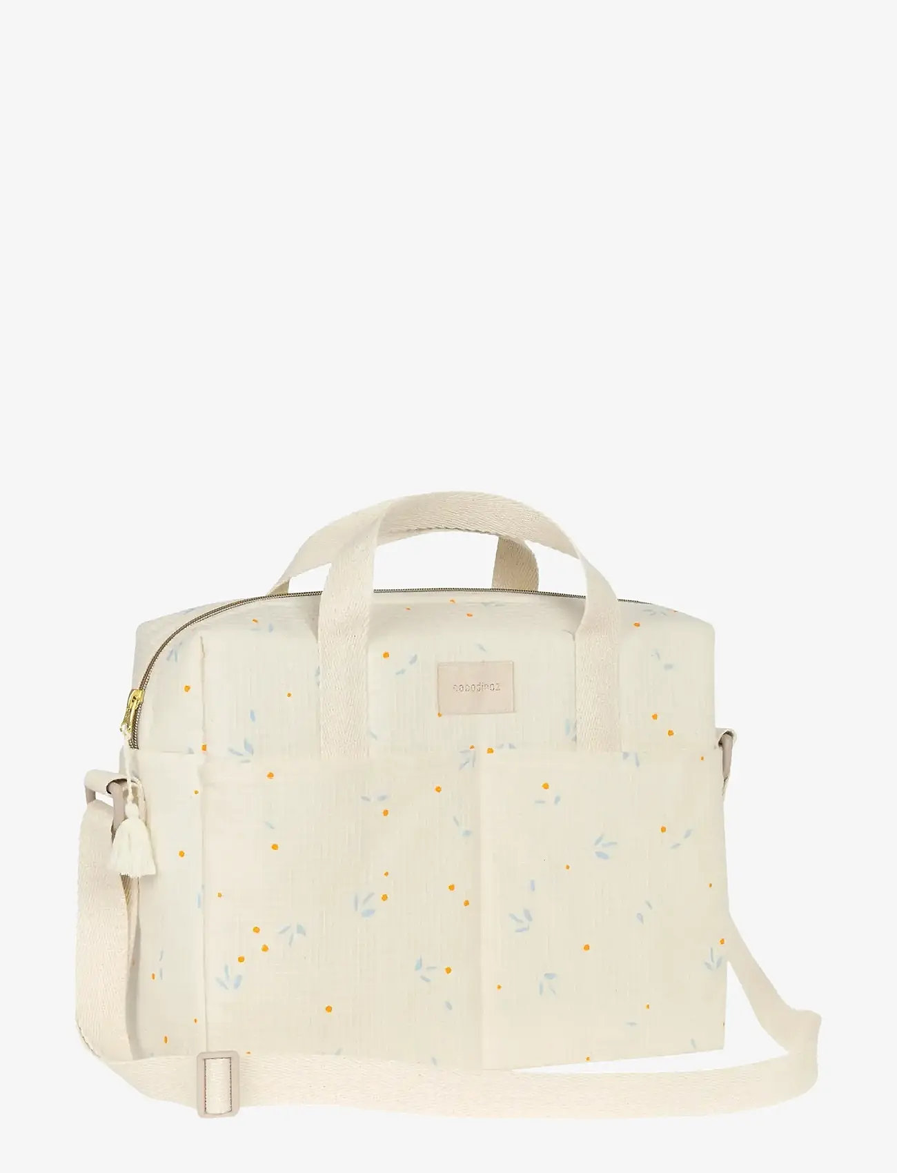 NOBODINOZ - GALA WATERPROOF CHANGING BAG 35X27X14 - skötväskor - orange cherries - 2