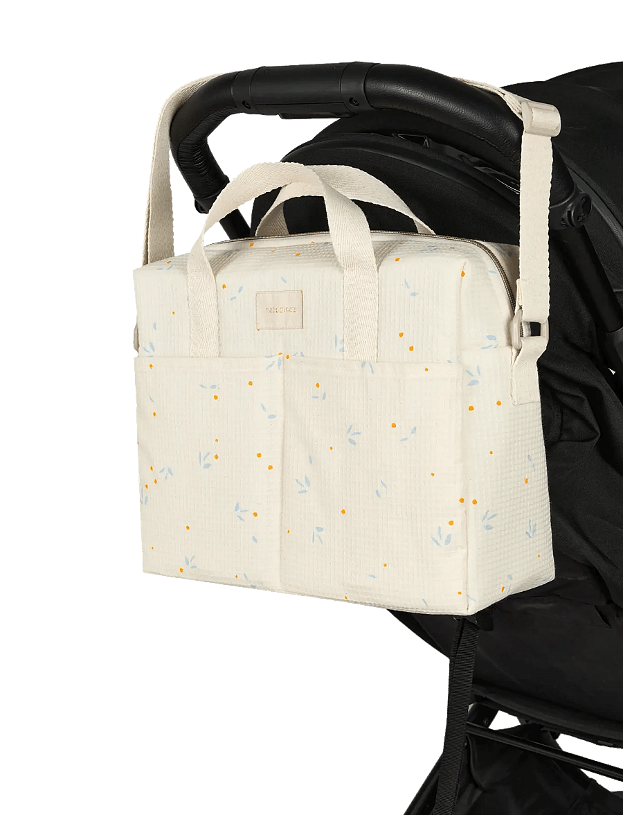 NOBODINOZ - Waterproof changing bag Gala Opera - wickeltaschen - orange cherries - 0