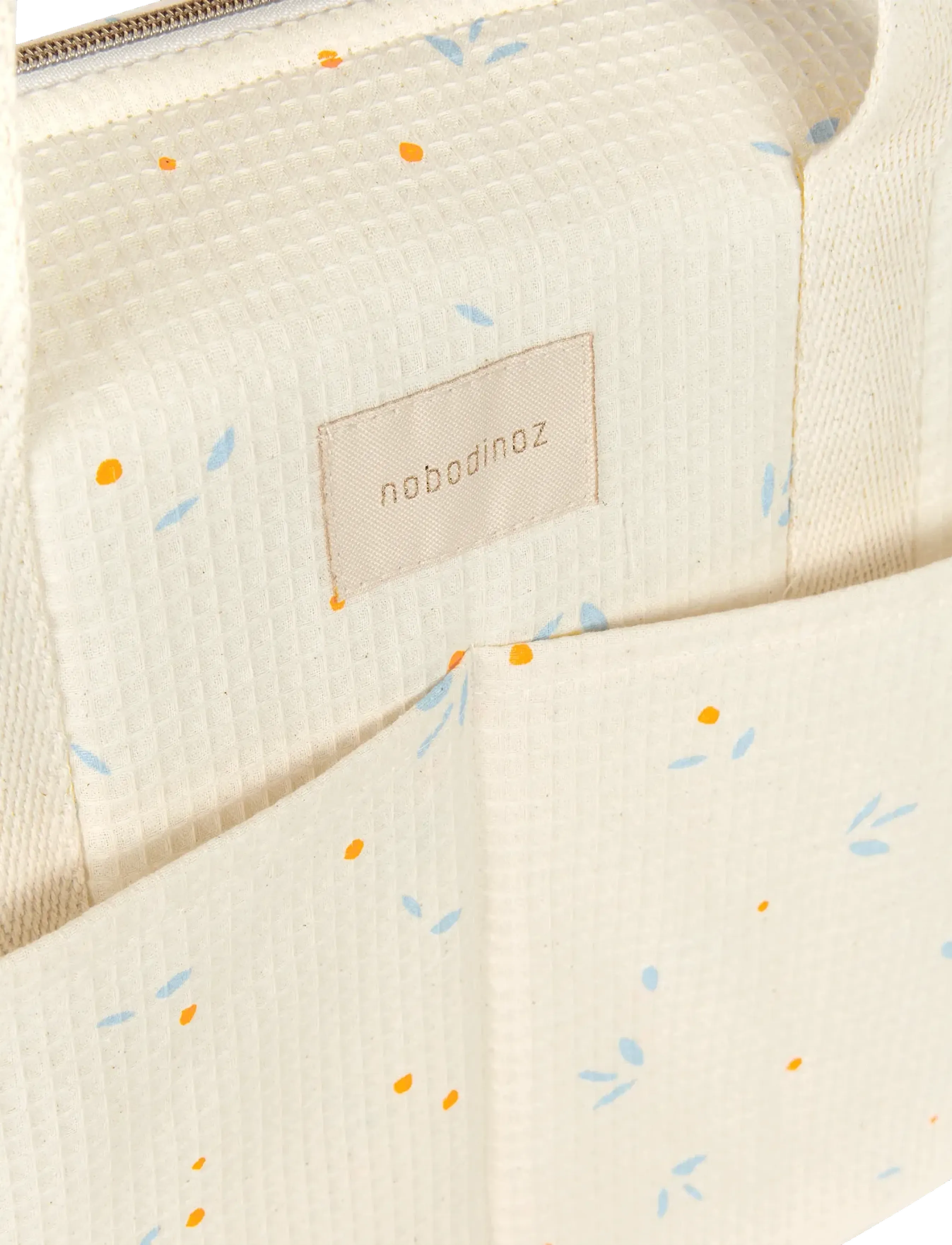 NOBODINOZ - Waterproof changing bag Gala Opera - wickeltaschen - orange cherries - 3
