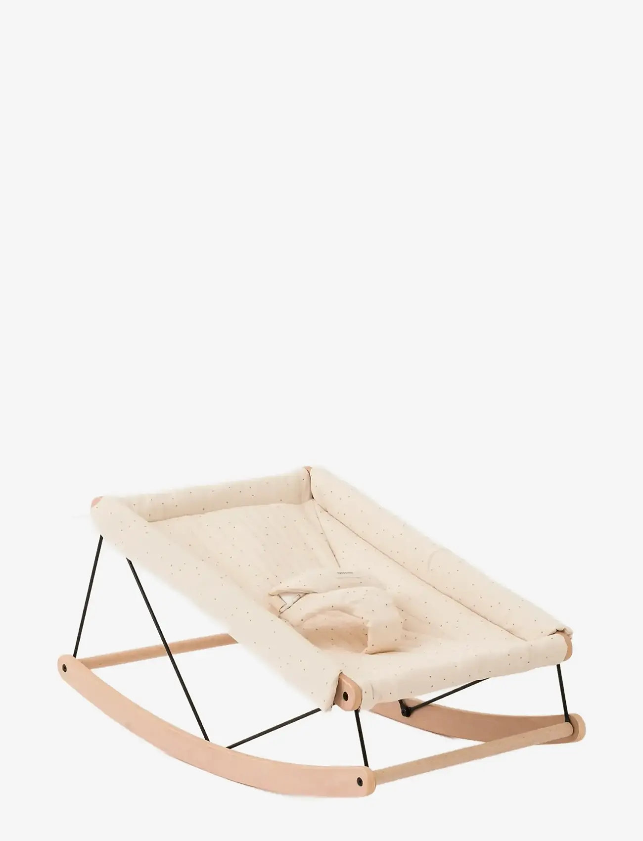 NOBODINOZ - KIT GROWING GREEN BOUNCER  - skråstole - honey sweet dots - 1