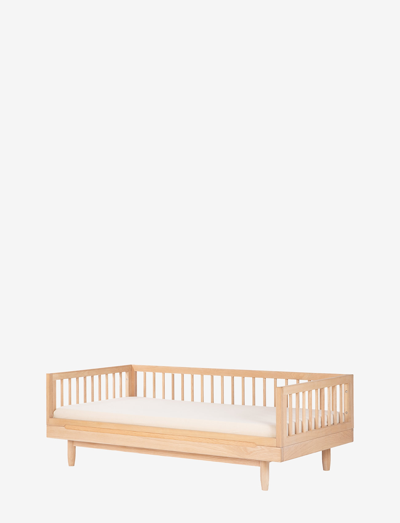 NOBODINOZ - KIT JUNIOR BED PURE (BASE AND EVOLUTIVE JUNIOR EXT) 70X140 - barnarúm & fylgihlutir - oak wood - 0