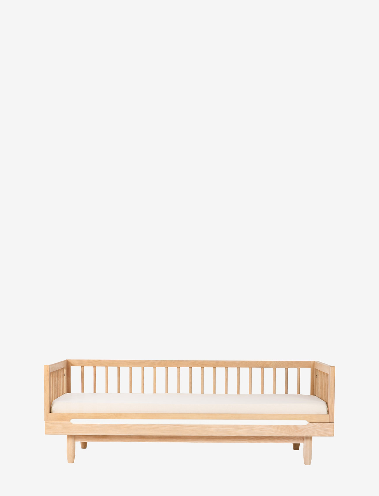 NOBODINOZ - KIT JUNIOR BED PURE (BASE AND EVOLUTIVE JUNIOR EXT) 70X140 - barnarúm & fylgihlutir - oak wood - 5