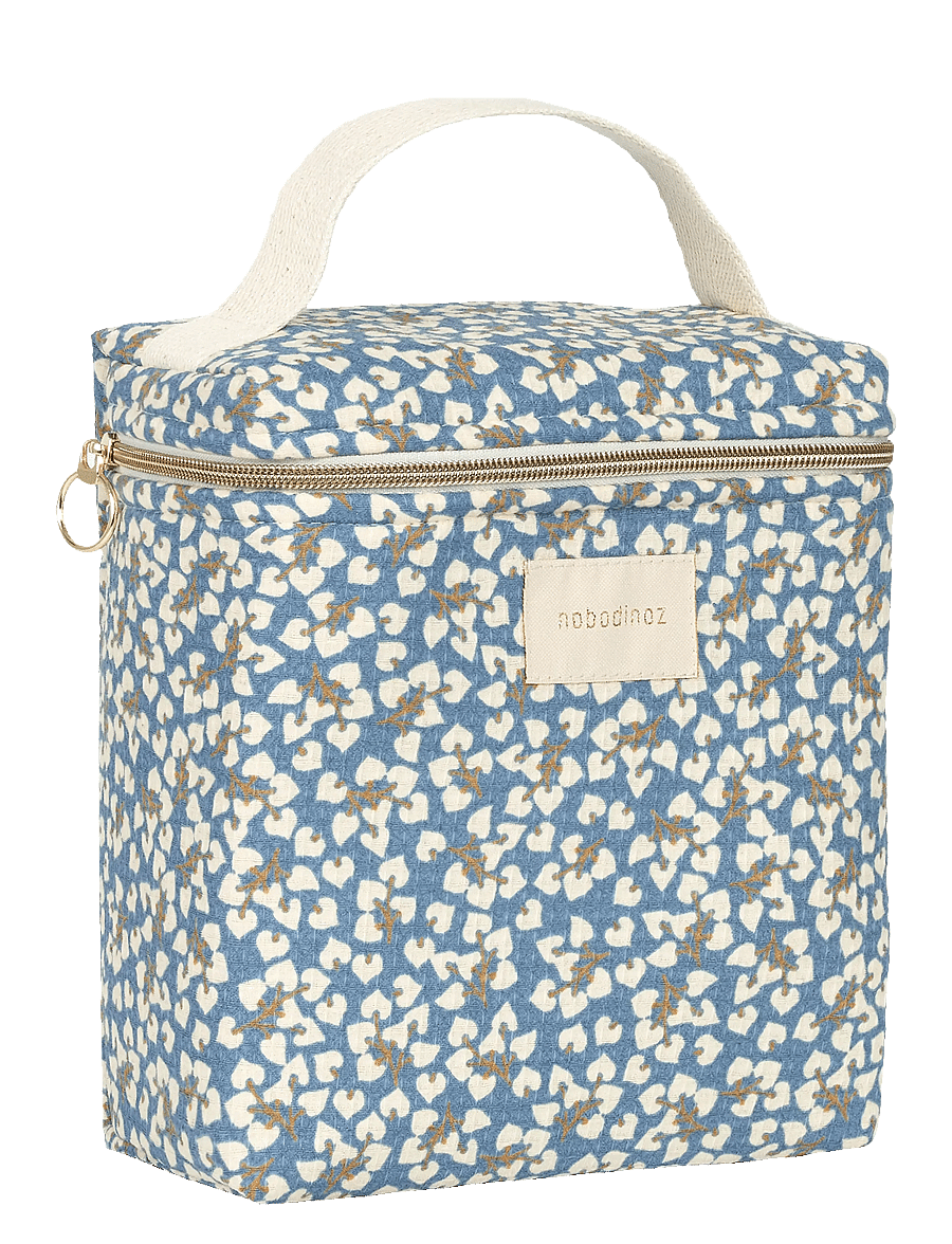 NOBODINOZ - CONCERTO INSULATED BABY BOTTLE&LUNCH BAG 18X23X10 - lunchlådor - blue yumiko - 2