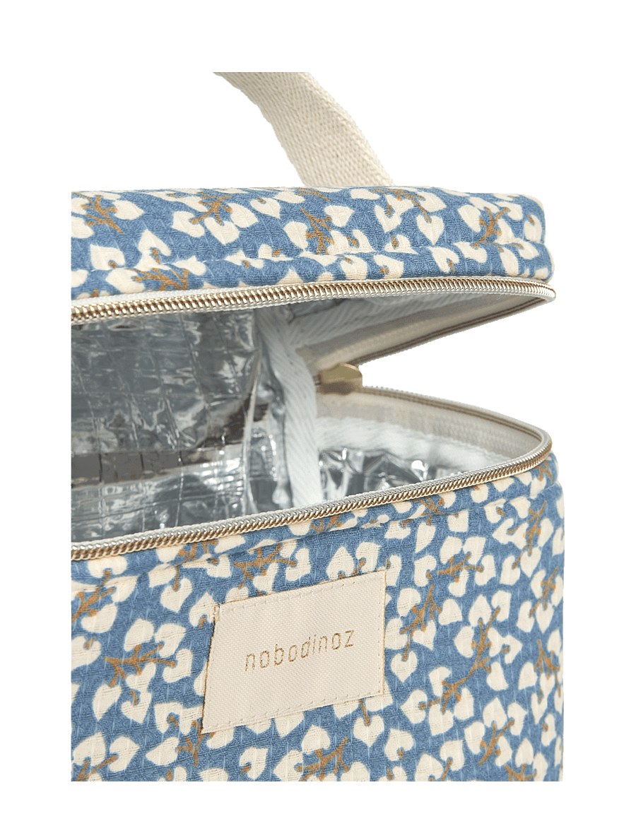 NOBODINOZ - CONCERTO INSULATED BABY BOTTLE&LUNCH BAG 18X23X10 - lunchlådor - blue yumiko - 4