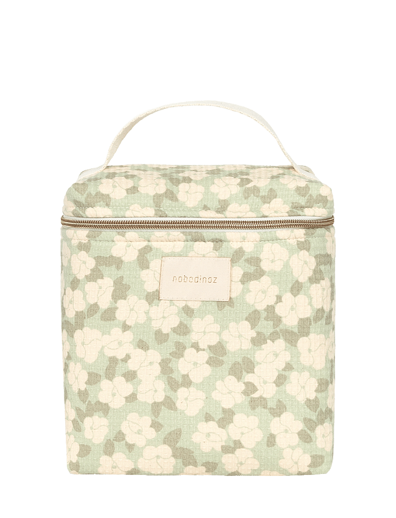 NOBODINOZ - CONCERTO INSULATED BABY BOTTLE&LUNCH BAG 18X23X10 - lunch boxes - green sakura - 1
